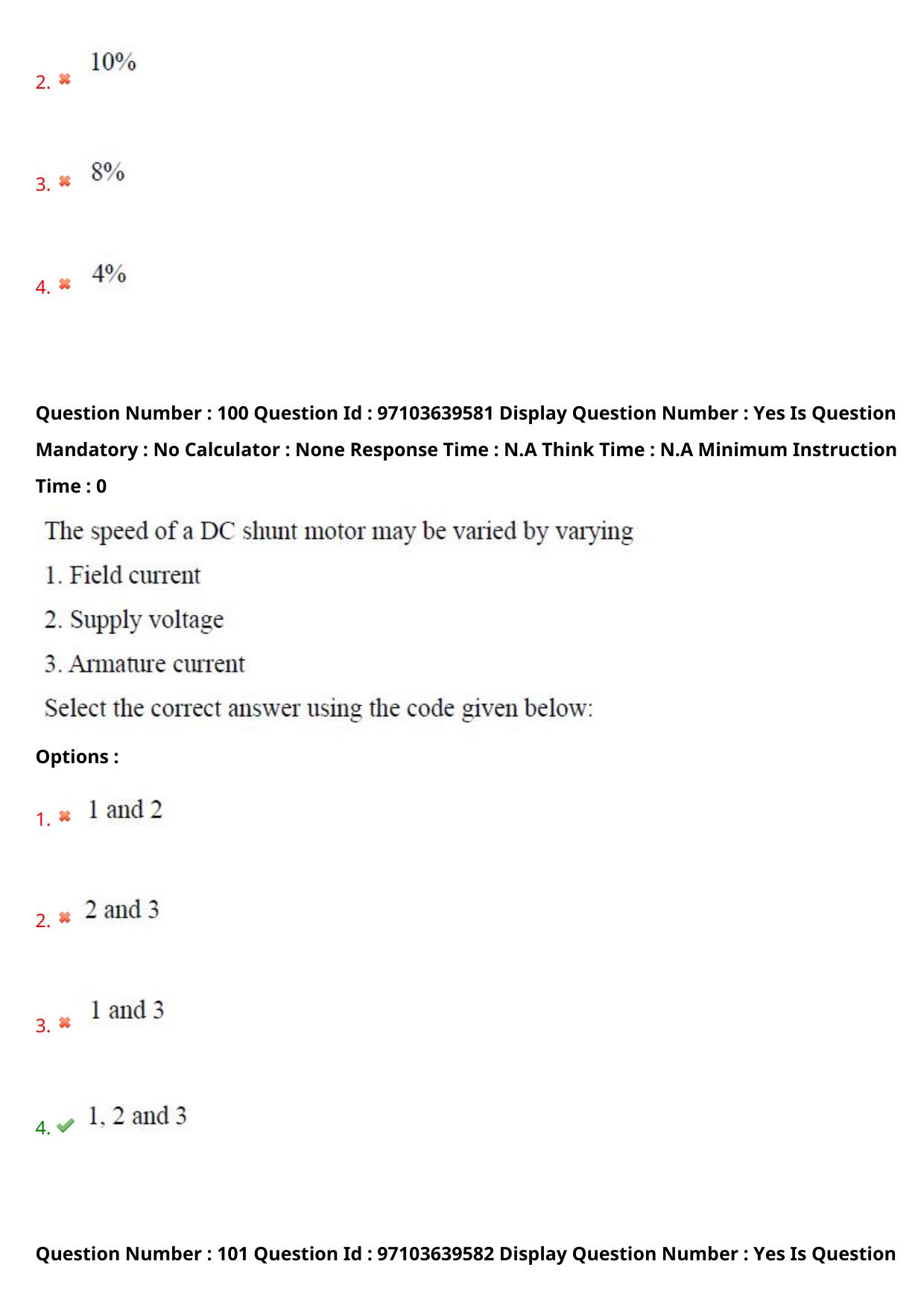 AP RCET 2024 Electrical and Electronics Engineering Question Paper (05-05-2024 (Sunday) Session-I) - Page 62