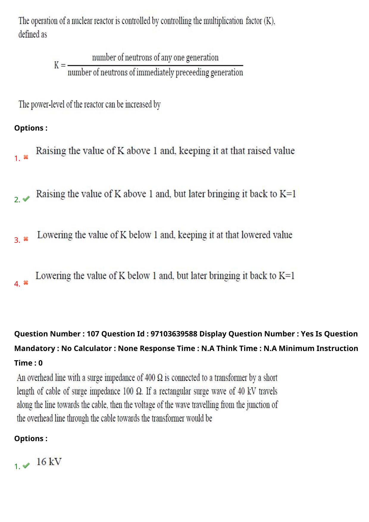 AP RCET 2024 Electrical and Electronics Engineering Question Paper (05-05-2024 (Sunday) Session-I) - Page 66