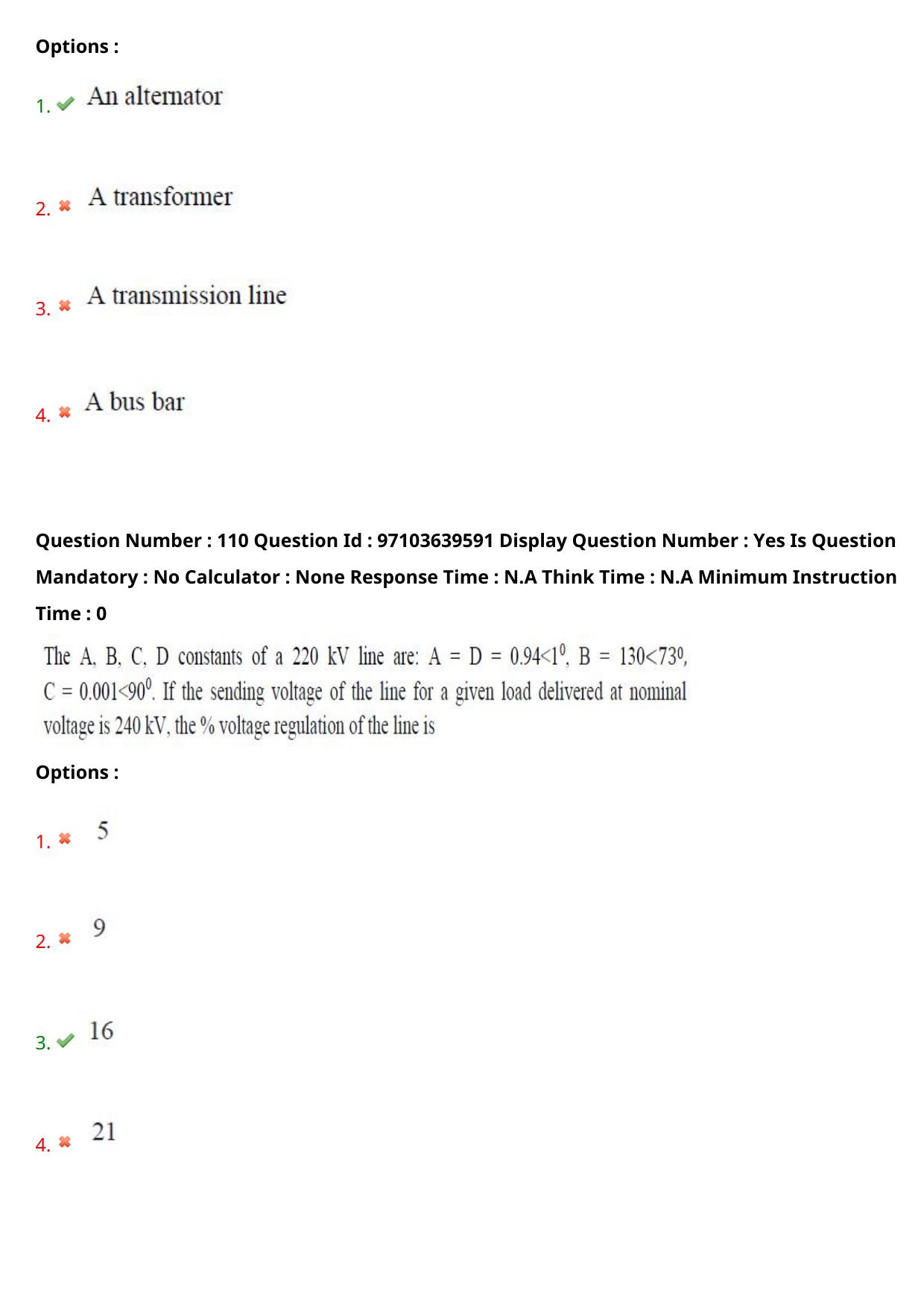 AP RCET 2024 Electrical and Electronics Engineering Question Paper (05-05-2024 (Sunday) Session-I) - Page 68