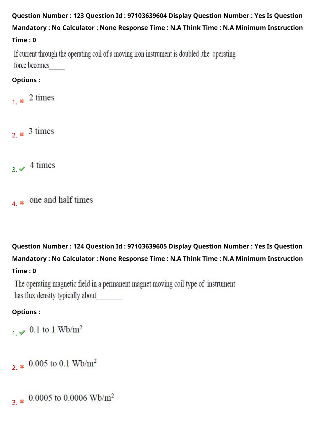 AP RCET 2024 Electrical and Electronics Engineering Question Paper (05-05-2024 (Sunday) Session-I) - Page 76