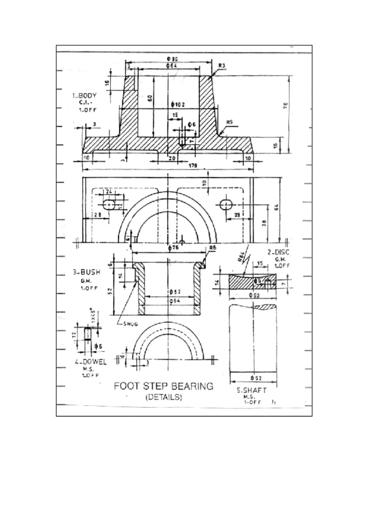 CBSE Worksheets for Class 12 Engineering Drawing Assignment 3 - Page 3