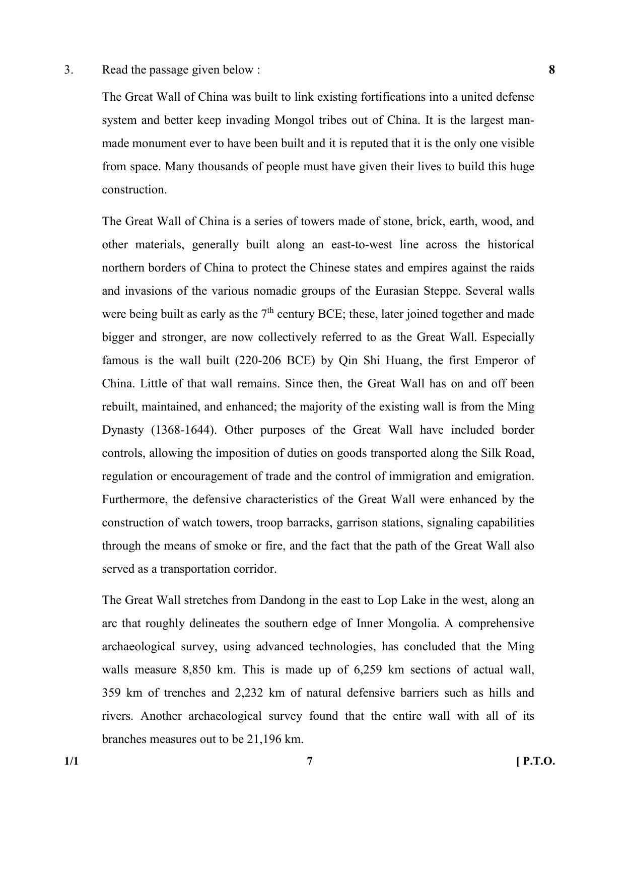 CBSE Class 12 1-1_ English 2017-comptt Question Paper - Page 7