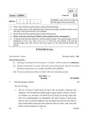CBSE Class 12 1-1_ English 2017-comptt Question Paper