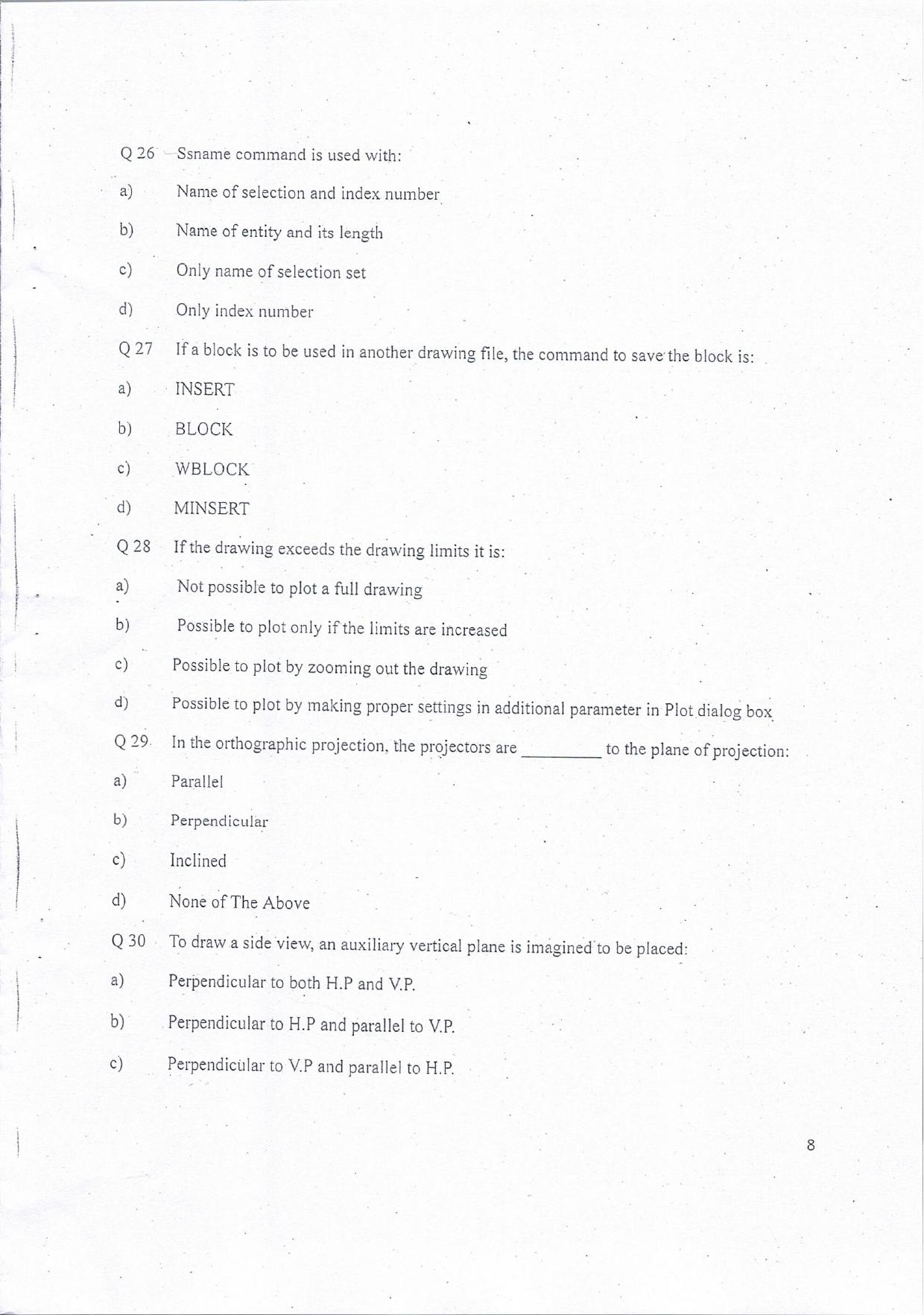 KUET 2024 BE/BTech Lateral Entry Question Paper - Page 9