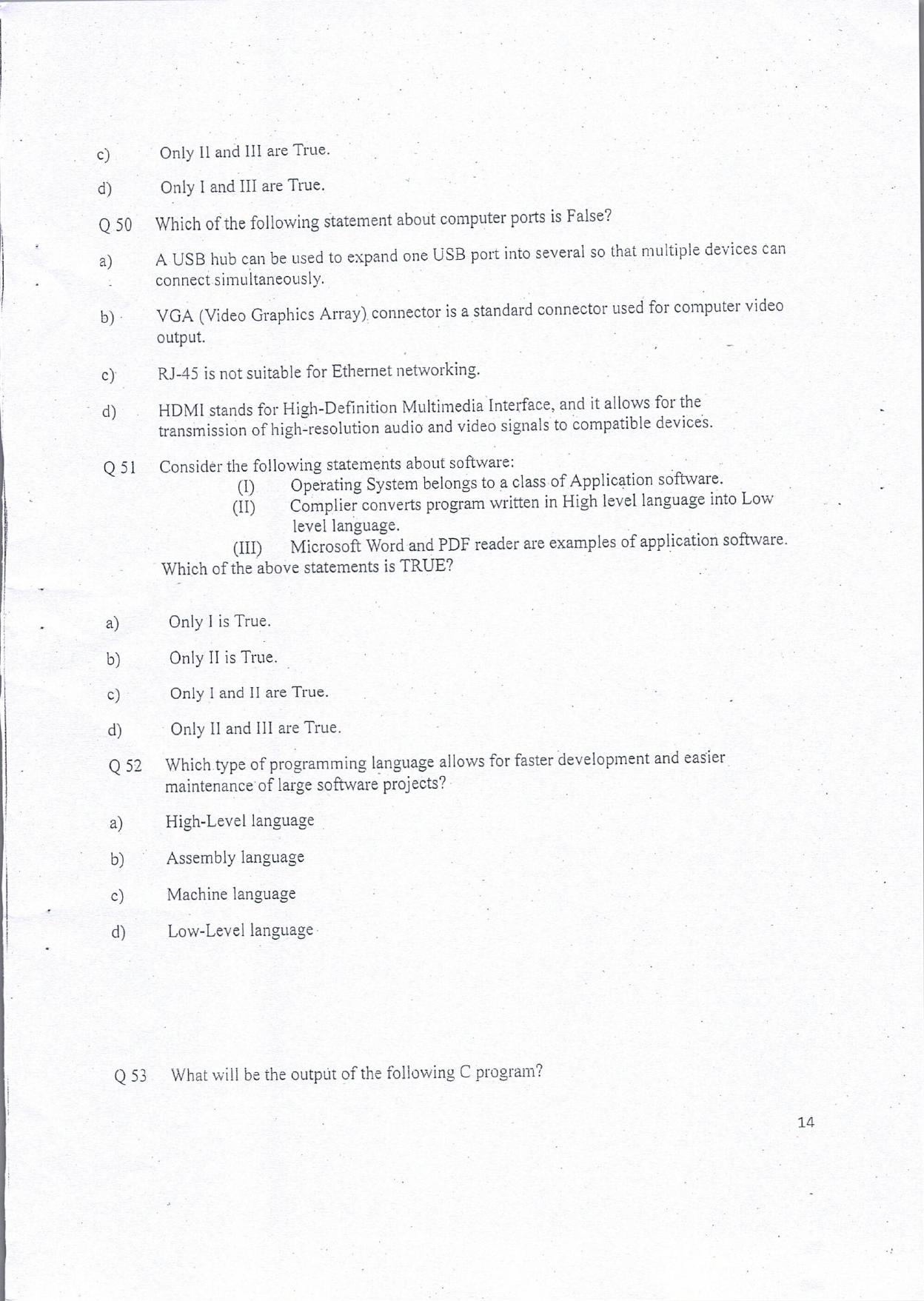 KUET 2024 BE/BTech Lateral Entry Question Paper - Page 15