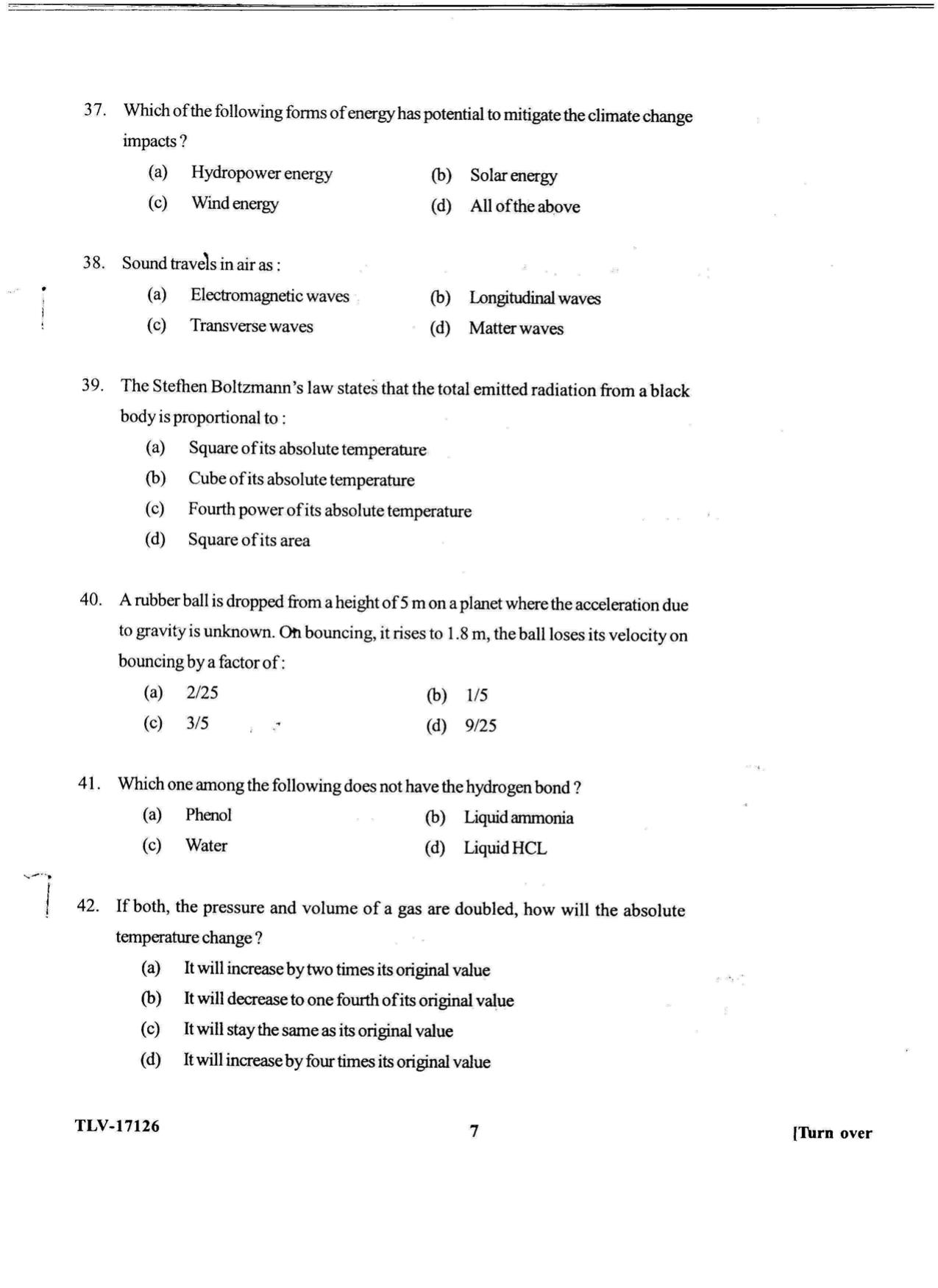 KUET 2023 M.Sc Geoinformatics Question Paper - Page 72
