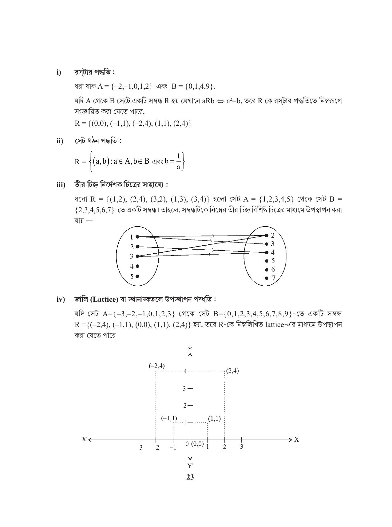 Tripura Board Class 11 Mathematics Bengali Version Workbooks - Page 23
