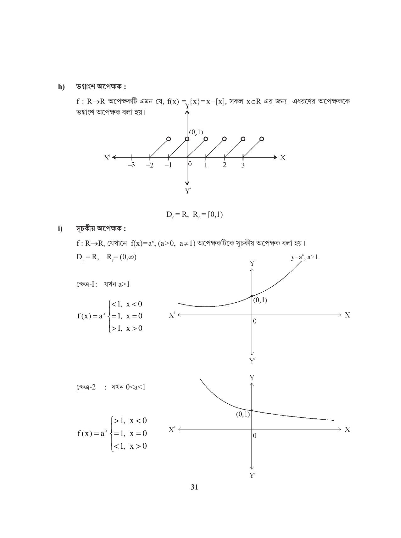 Tripura Board Class 11 Mathematics Bengali Version Workbooks - Page 31