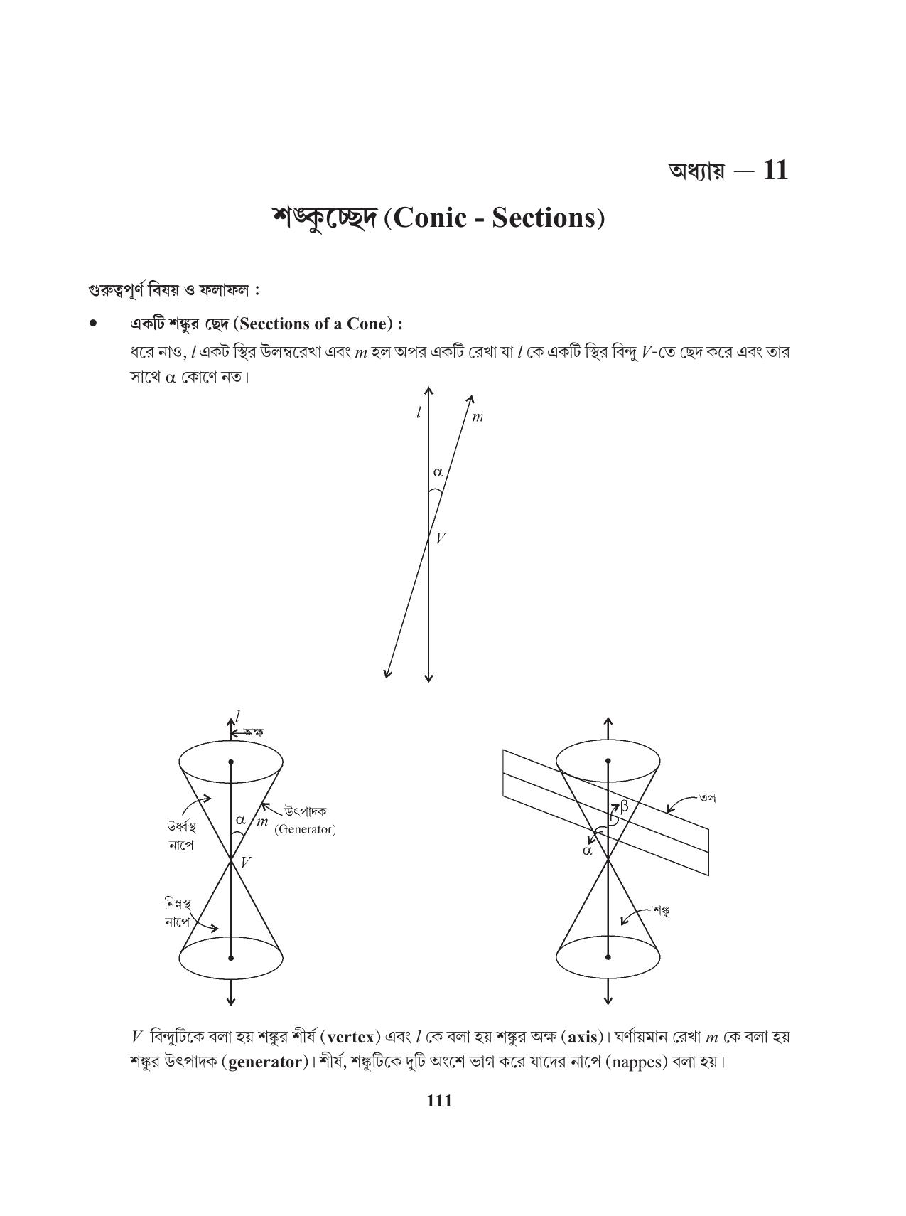 Tripura Board Class 11 Mathematics Bengali Version Workbooks - Page 111
