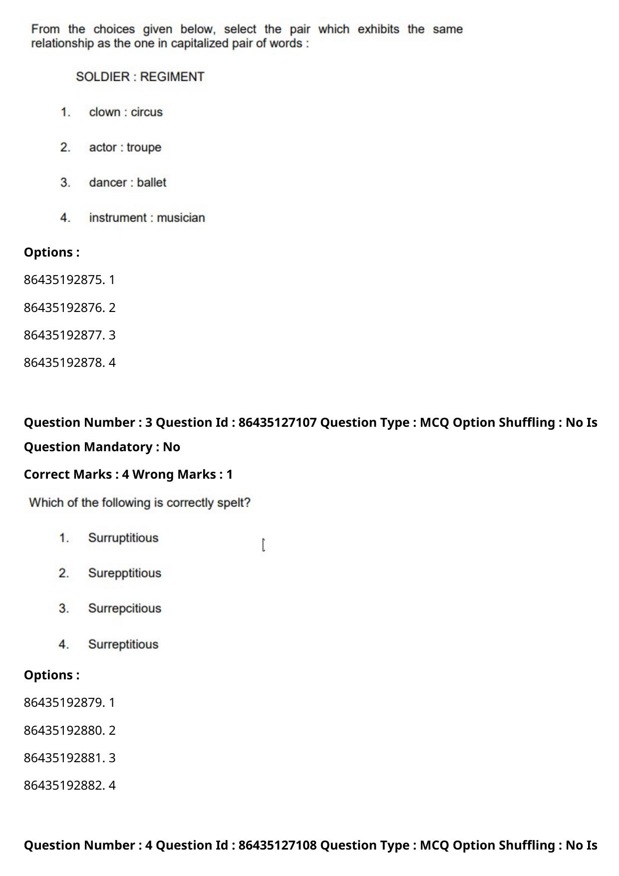 CUET PG 2021 PGQP51 Question Paper - Page 3