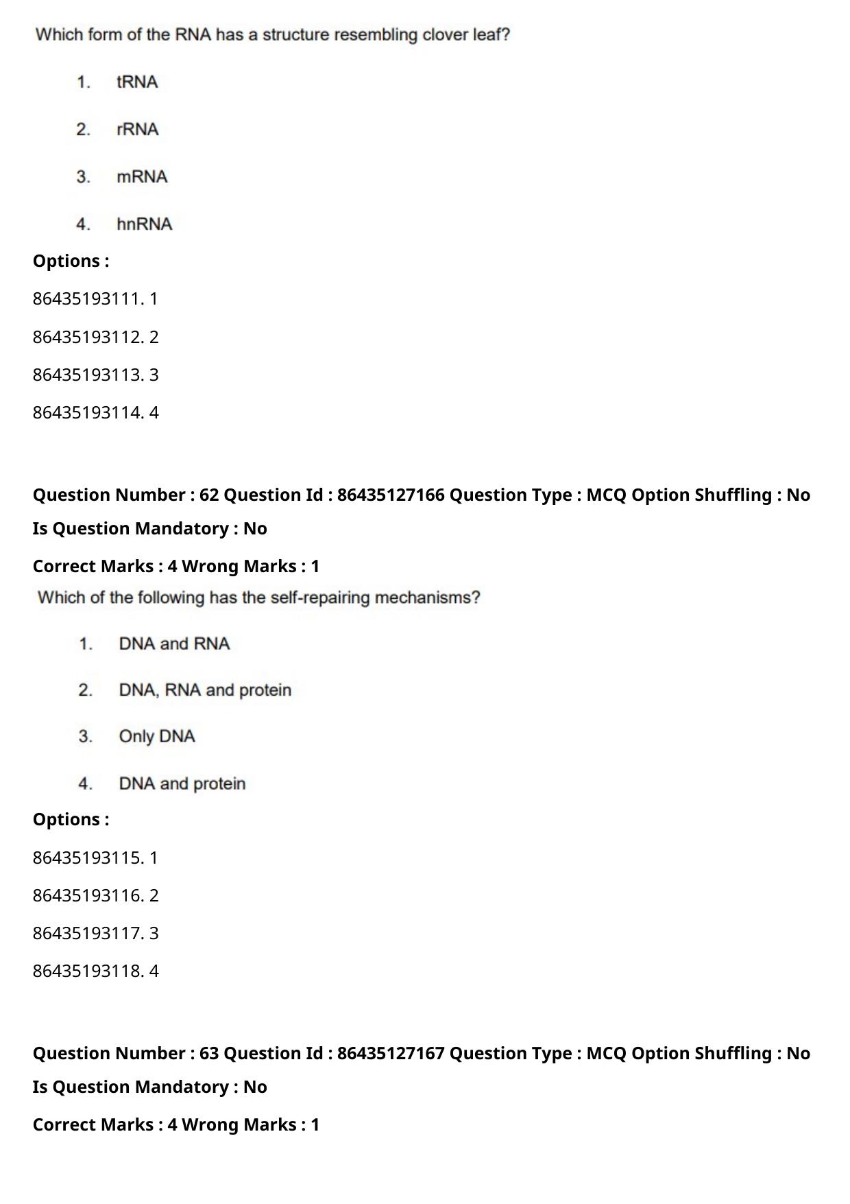 CUET PG 2021 PGQP51 Question Paper - Page 33