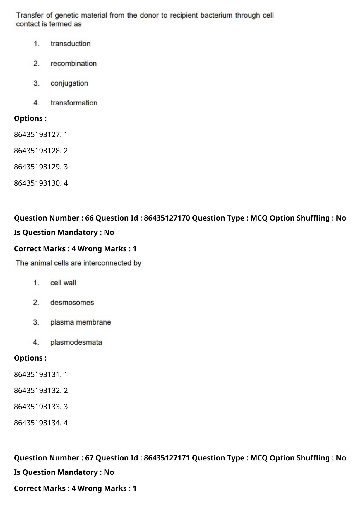 CUET PG 2021 PGQP51 Question Paper - Page 35