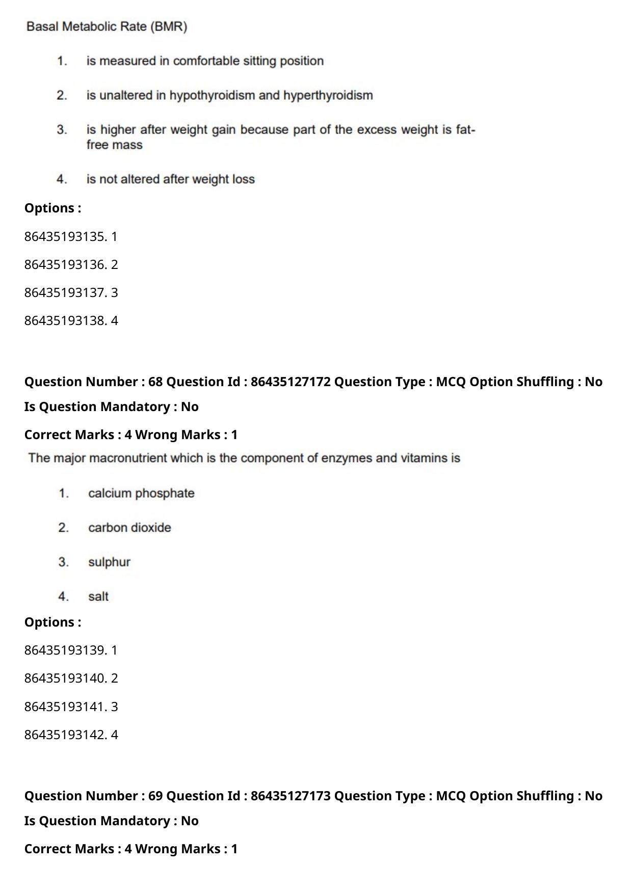 CUET PG 2021 PGQP51 Question Paper - Page 36