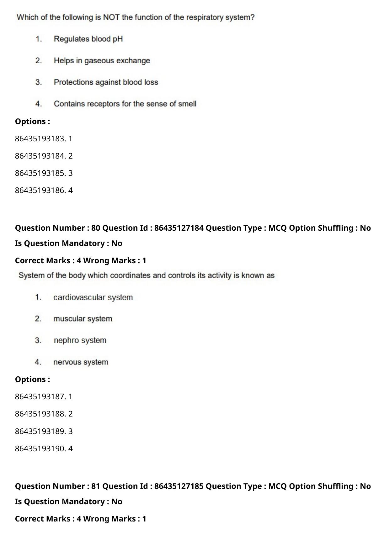 CUET PG 2021 PGQP51 Question Paper - Page 42