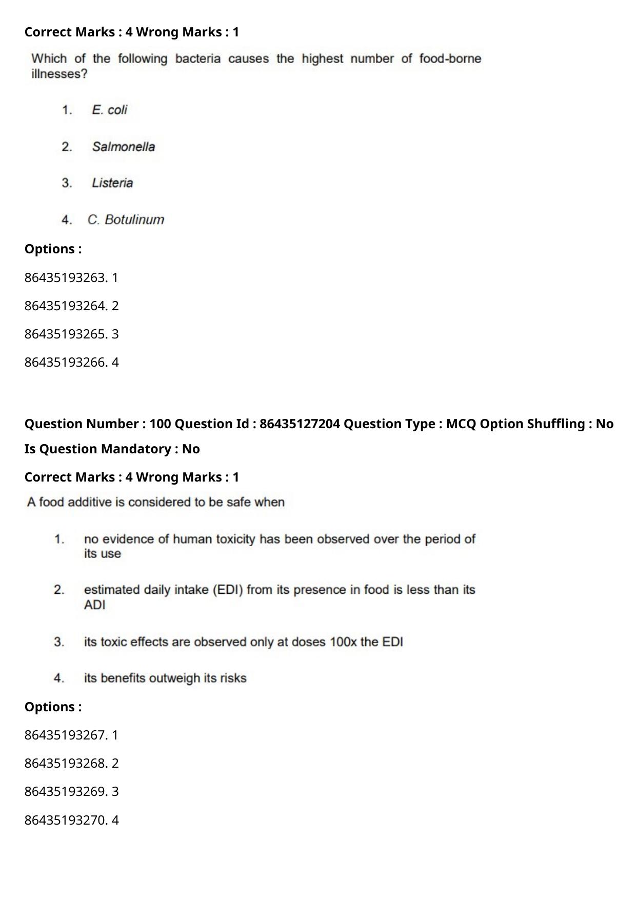 CUET PG 2021 PGQP51 Question Paper - Page 52