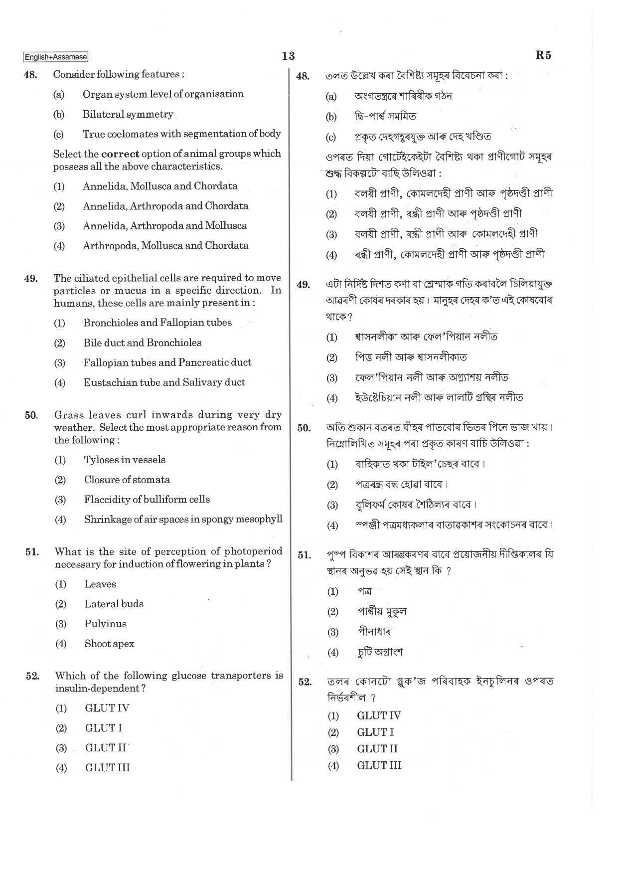 NEET R5 2019 Question Paper - Page 13
