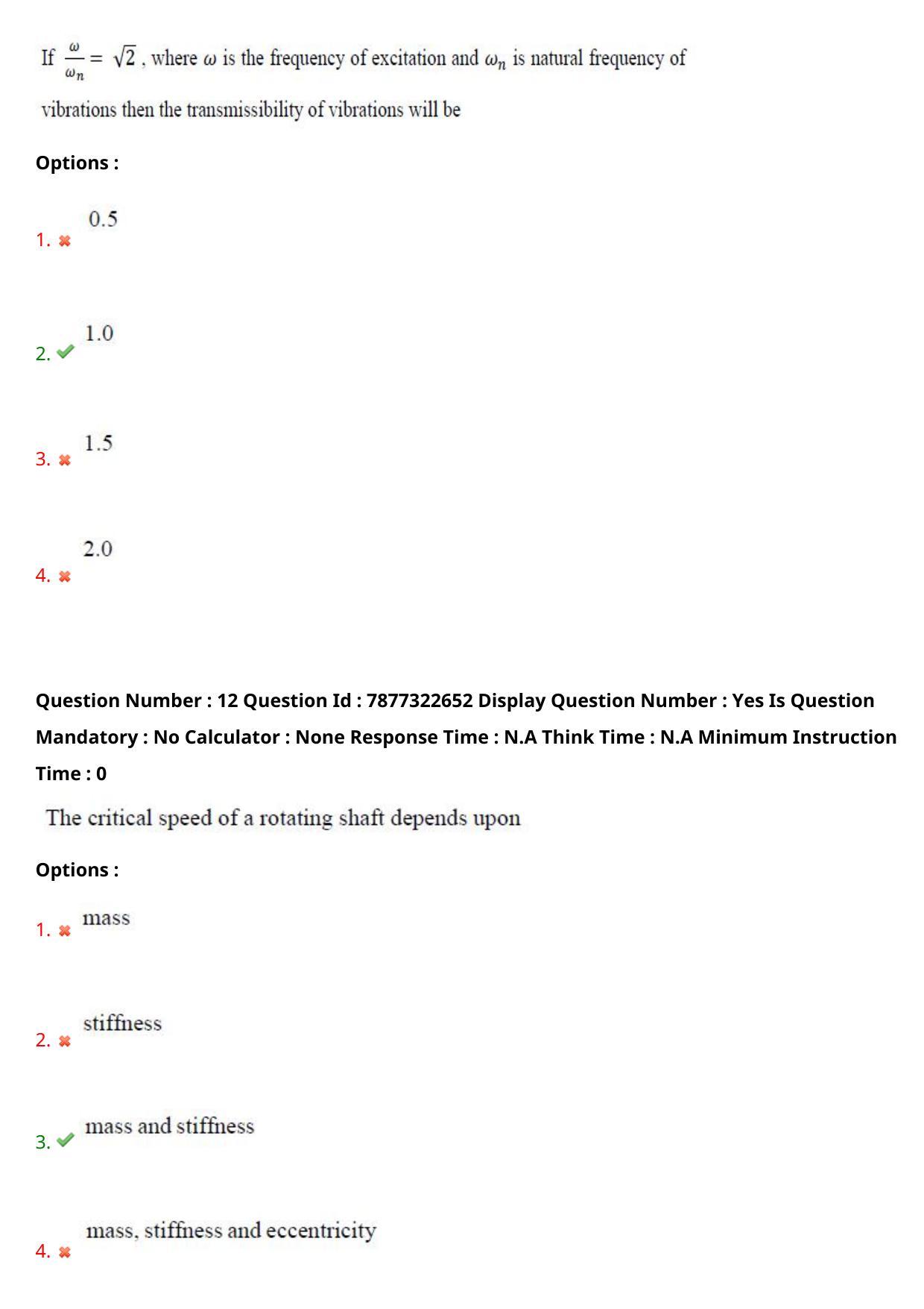AP PGECET 2023 ME - MECHANICAL ENGINEERING Question Paper with Preliminary Key - Page 10