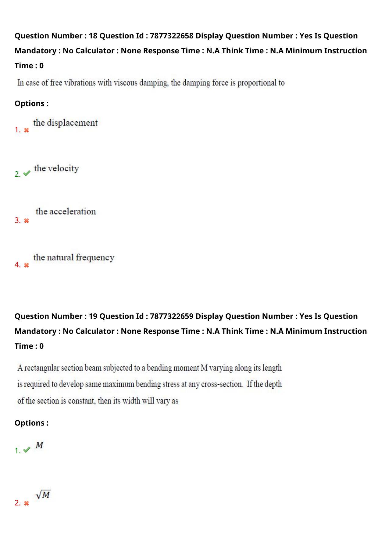 AP PGECET 2023 ME - MECHANICAL ENGINEERING Question Paper with Preliminary Key - Page 14