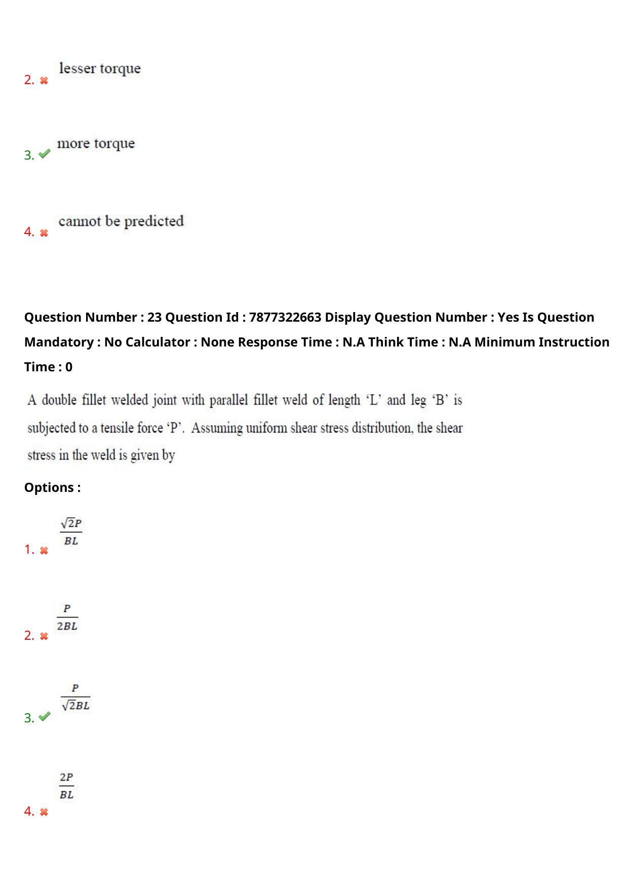 AP PGECET 2023 ME - MECHANICAL ENGINEERING Question Paper with Preliminary Key - Page 17