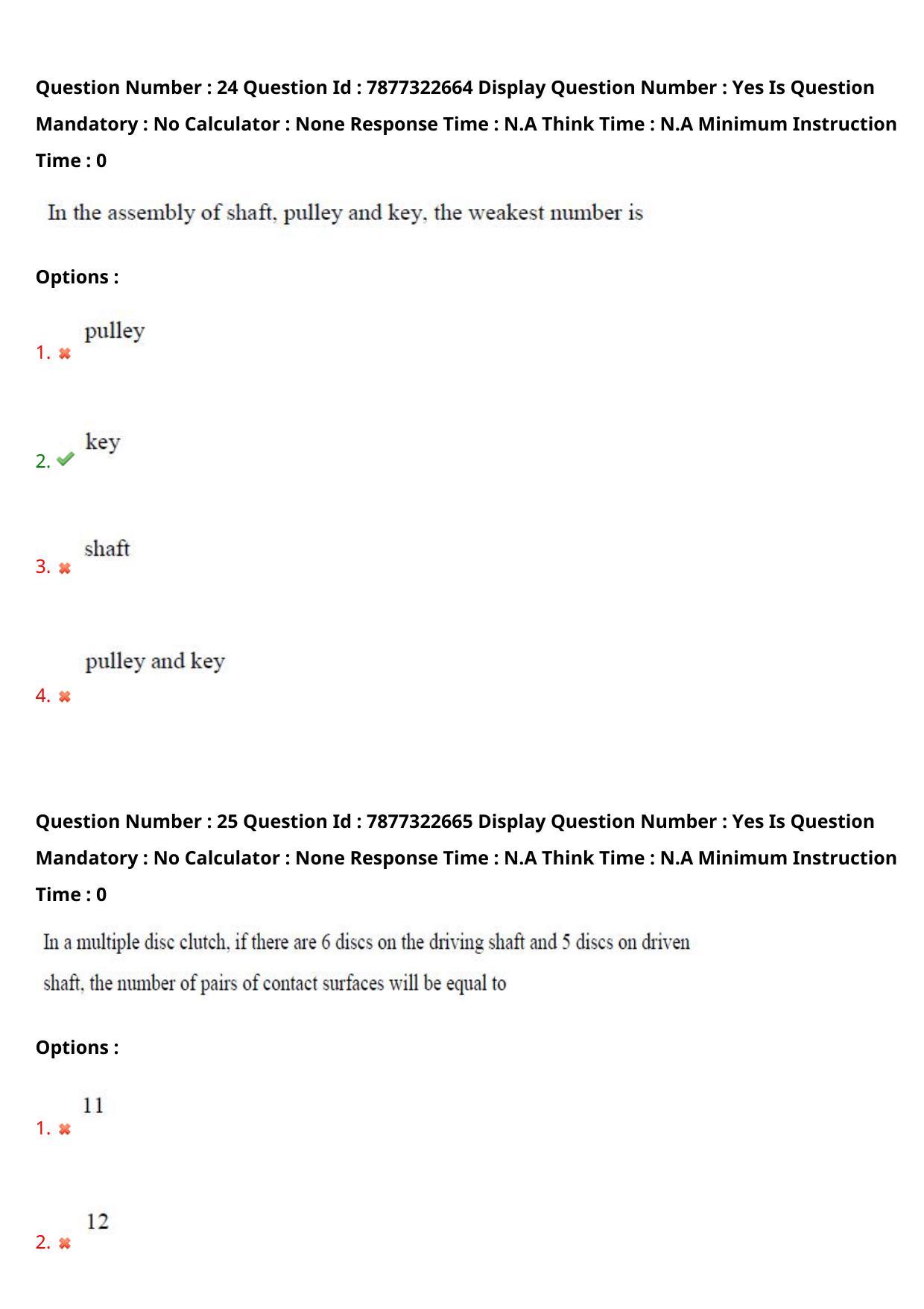 AP PGECET 2023 ME - MECHANICAL ENGINEERING Question Paper with Preliminary Key - Page 18