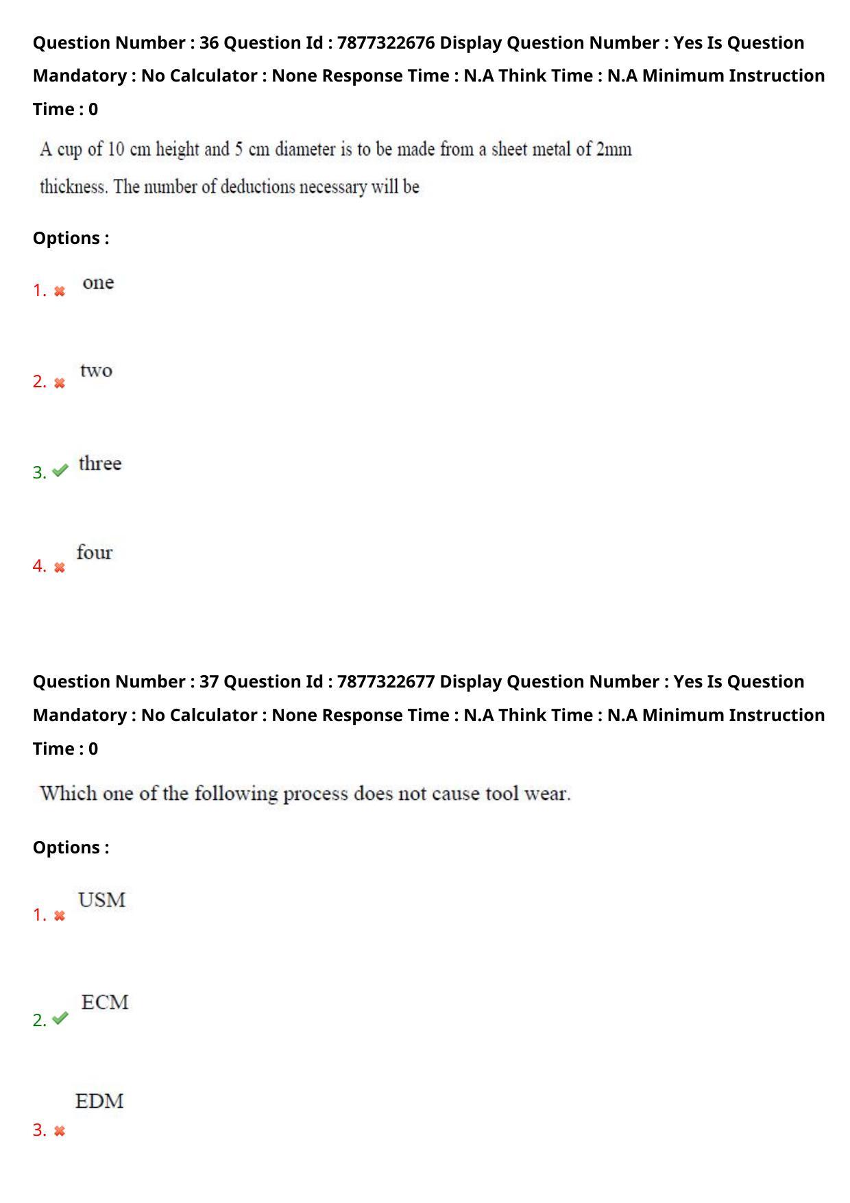 AP PGECET 2023 ME - MECHANICAL ENGINEERING Question Paper with Preliminary Key - Page 25