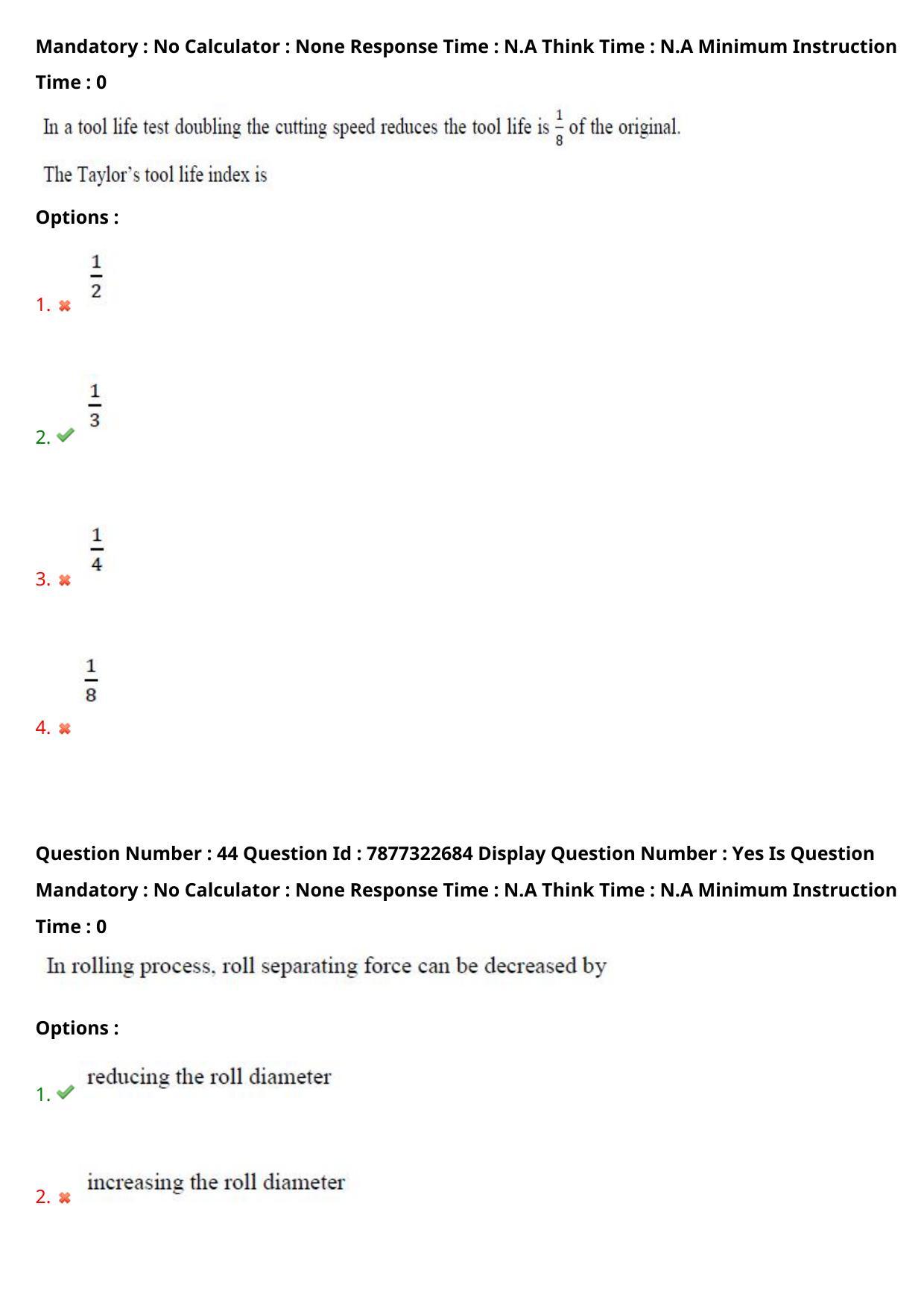 AP PGECET 2023 ME - MECHANICAL ENGINEERING Question Paper with Preliminary Key - Page 29