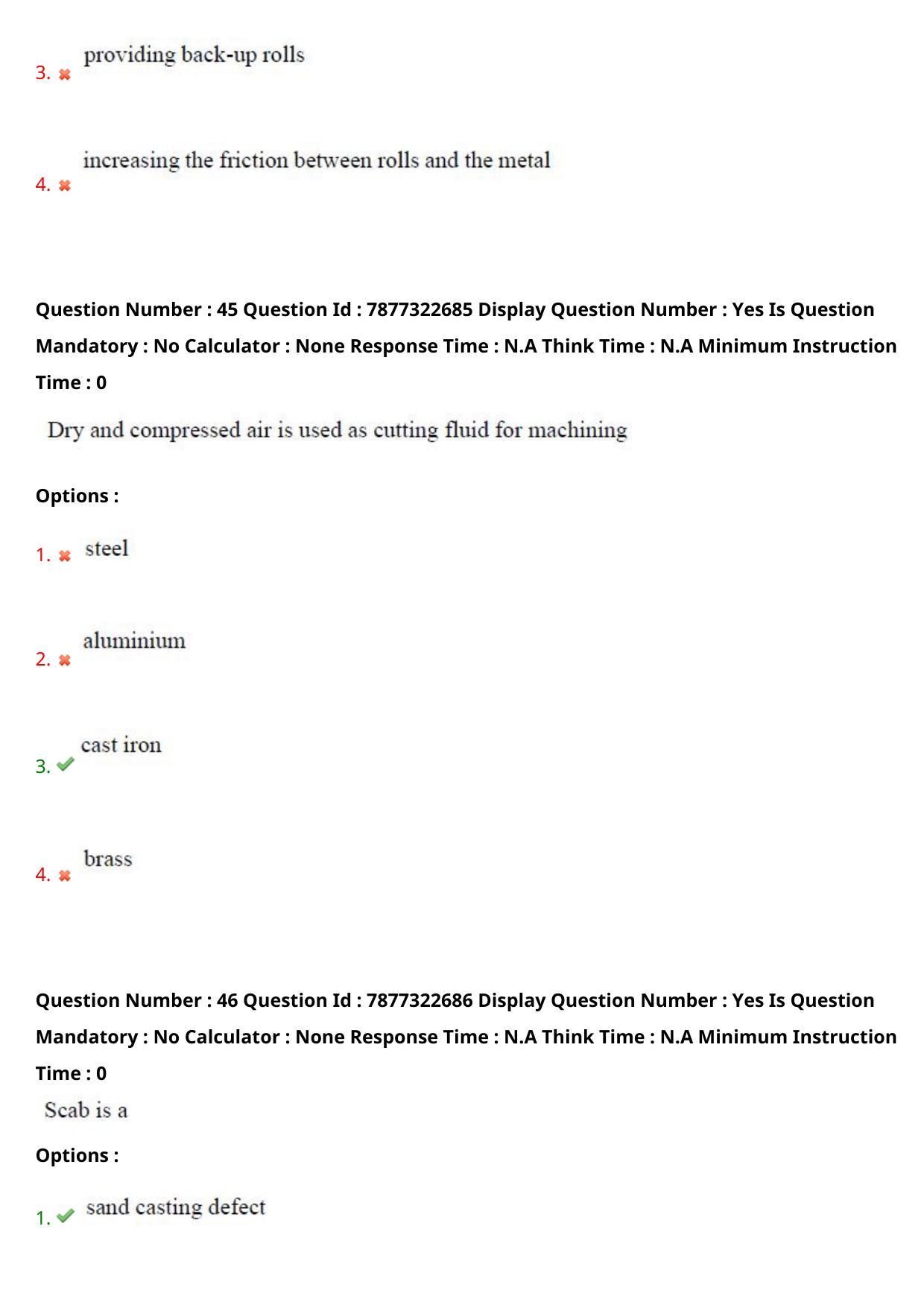 AP PGECET 2023 ME - MECHANICAL ENGINEERING Question Paper with Preliminary Key - Page 30