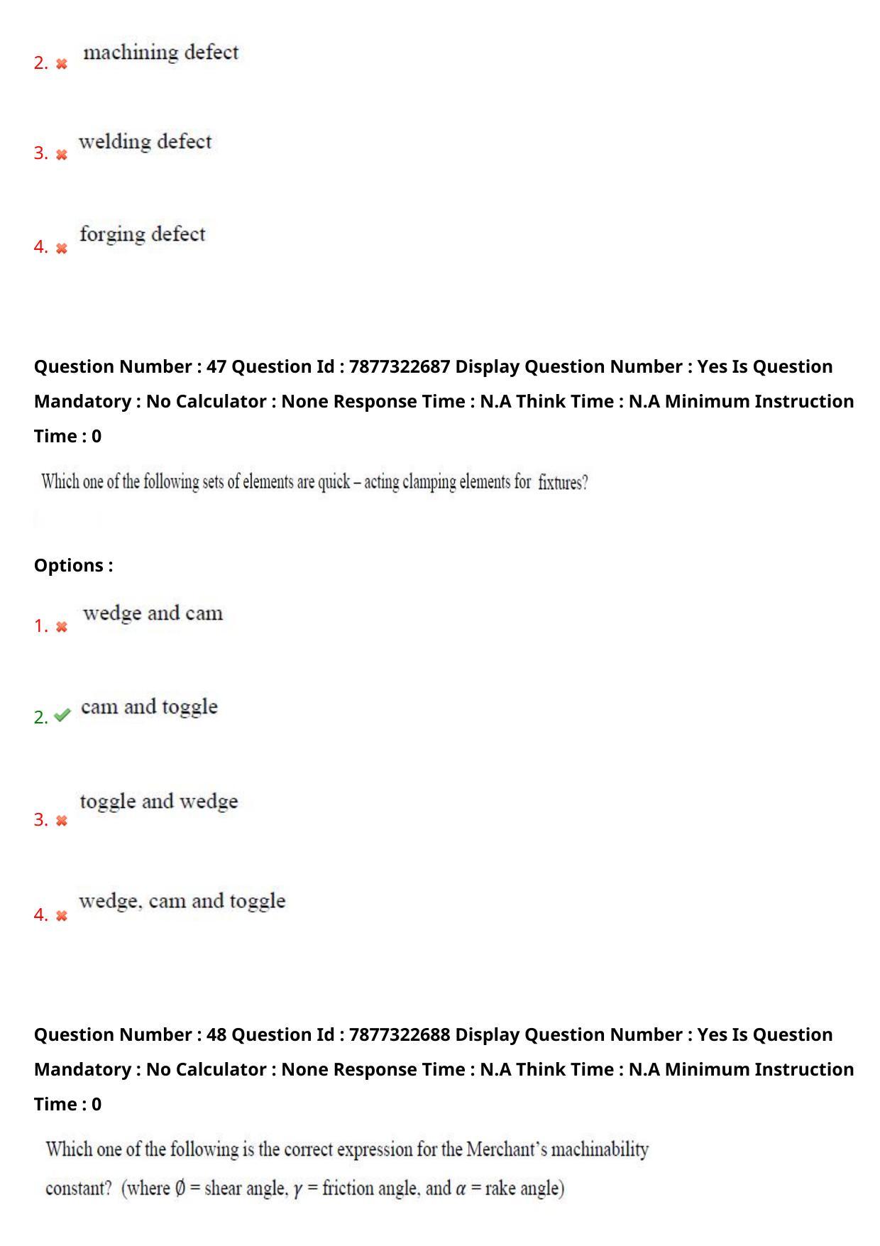AP PGECET 2023 ME - MECHANICAL ENGINEERING Question Paper with Preliminary Key - Page 31