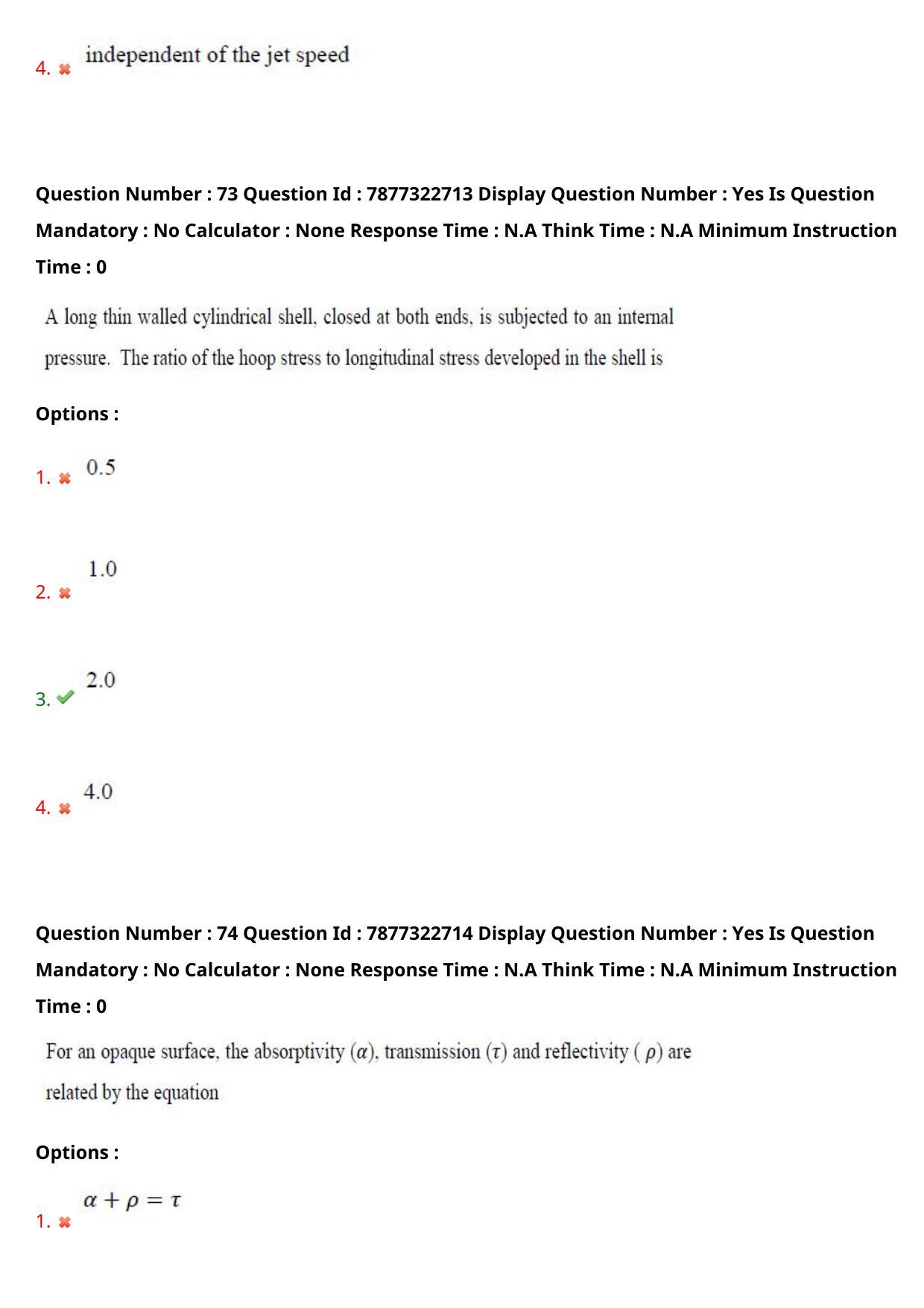 AP PGECET 2023 ME - MECHANICAL ENGINEERING Question Paper with Preliminary Key - Page 47