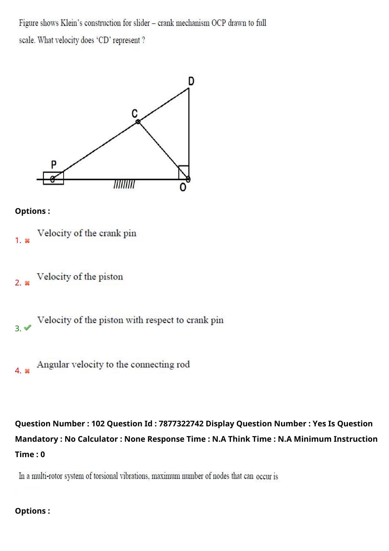 AP PGECET 2023 ME - MECHANICAL ENGINEERING Question Paper with Preliminary Key - Page 64