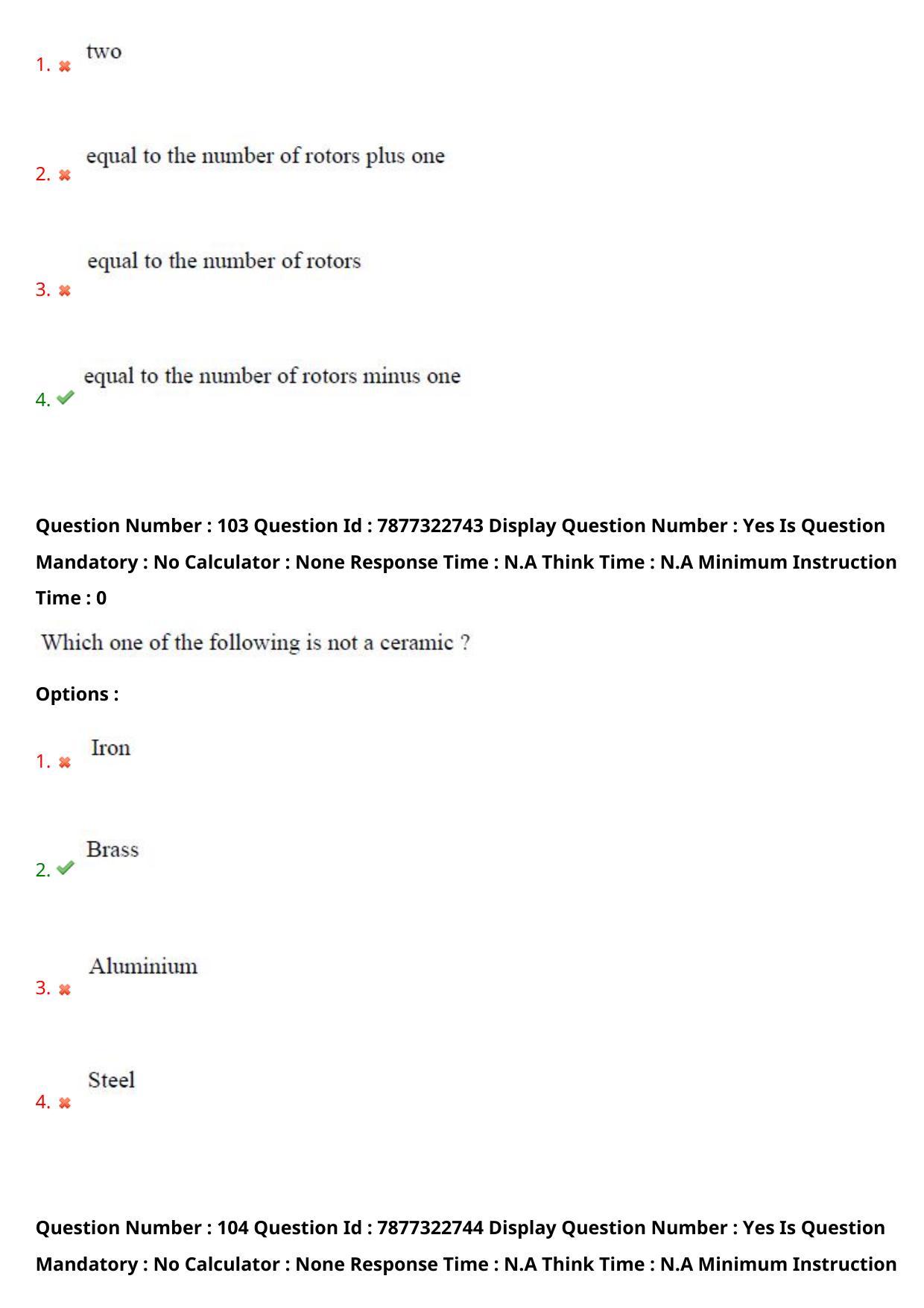 AP PGECET 2023 ME - MECHANICAL ENGINEERING Question Paper with Preliminary Key - Page 65