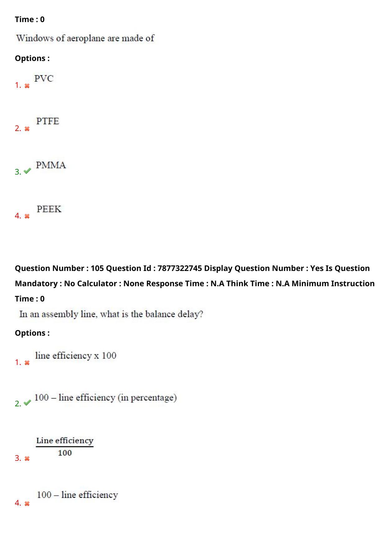 AP PGECET 2023 ME - MECHANICAL ENGINEERING Question Paper with Preliminary Key - Page 66