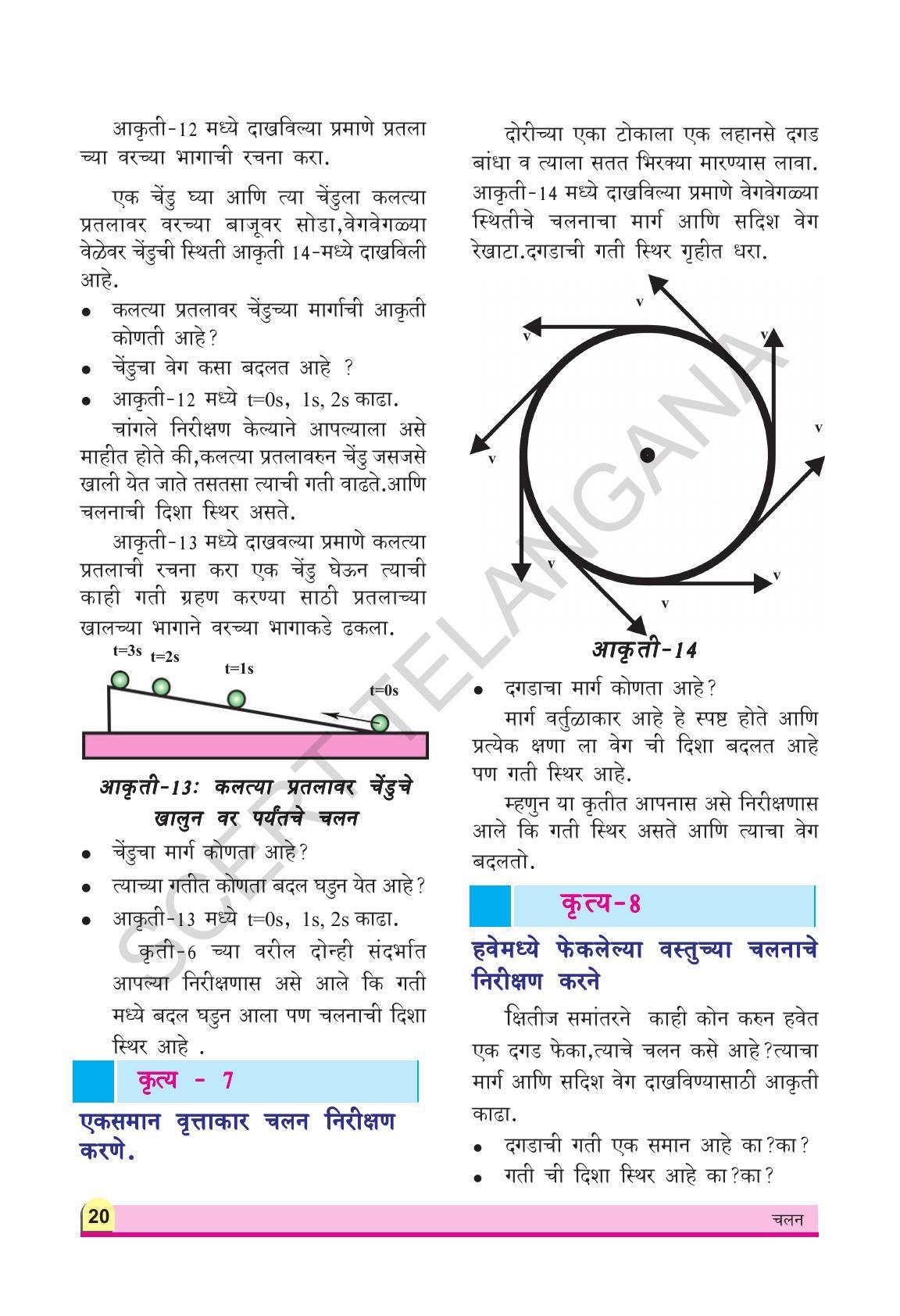 TS SCERT Class 9 Physical Science(Marathi Medium) Text Book - Page 32