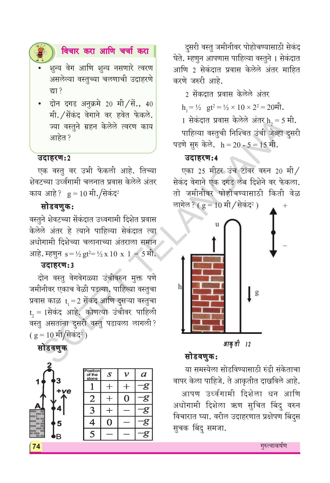 TS SCERT Class 9 Physical Science(Marathi Medium) Text Book - Page 86
