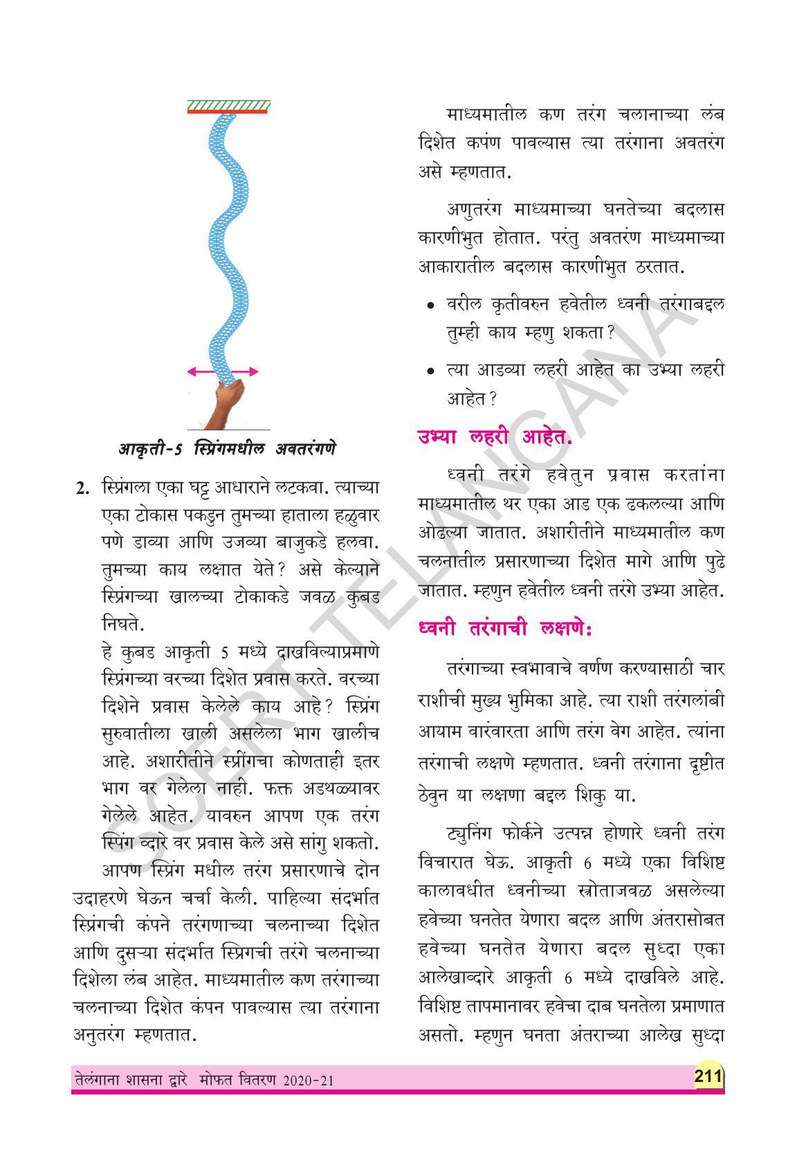 TS SCERT Class 9 Physical Science(Marathi Medium) Text Book - Page 223
