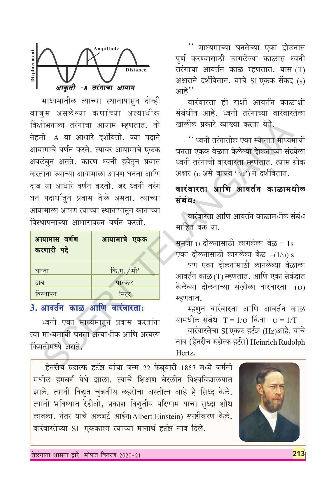 TS SCERT Class 9 Physical Science(Marathi Medium) Text Book - Page 225