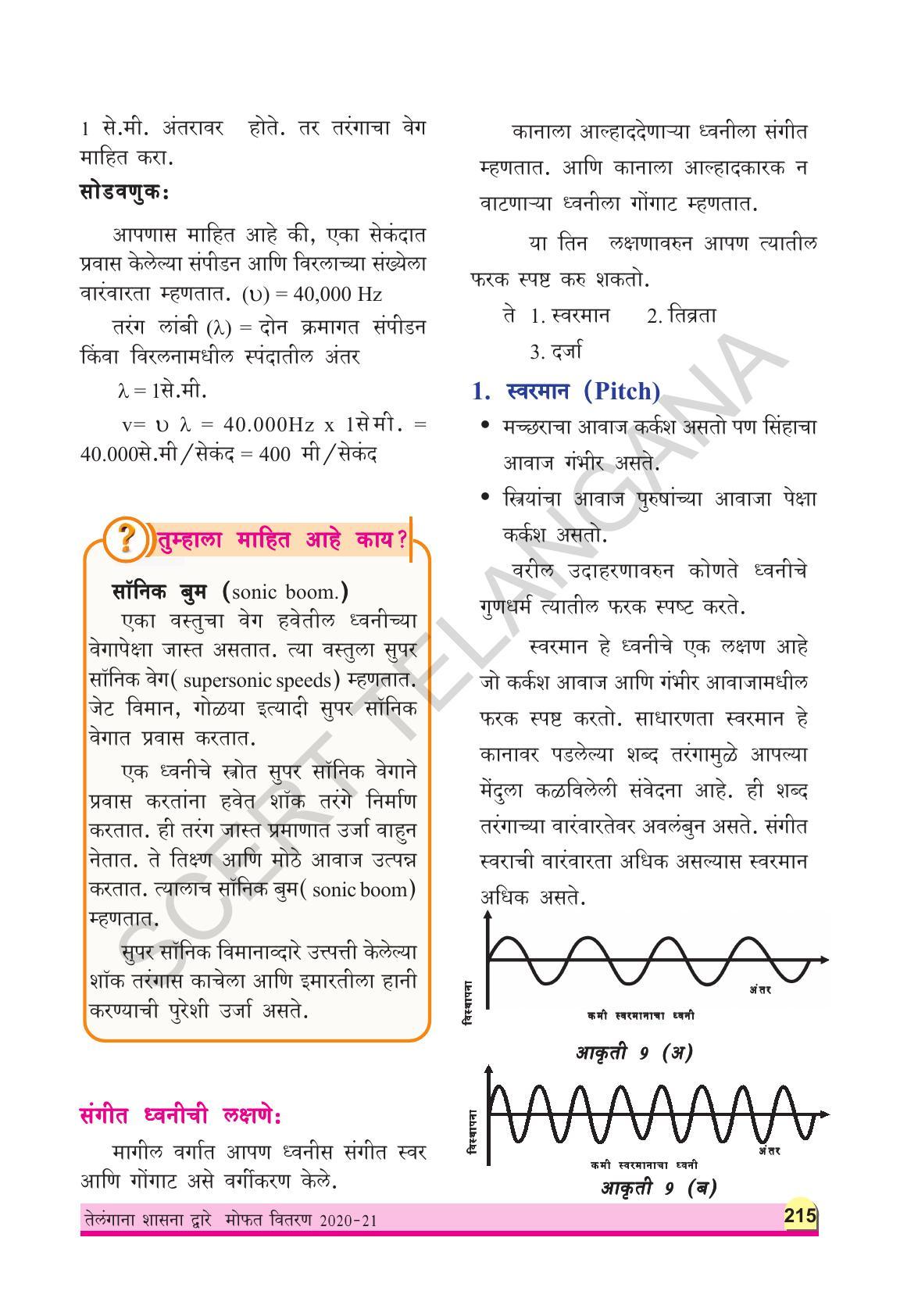 TS SCERT Class 9 Physical Science(Marathi Medium) Text Book - Page 227