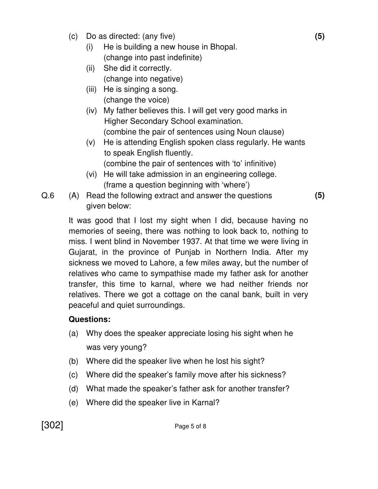 Open School Jun 2018 Class 12th Question Paper (All Subjects) - Page 13