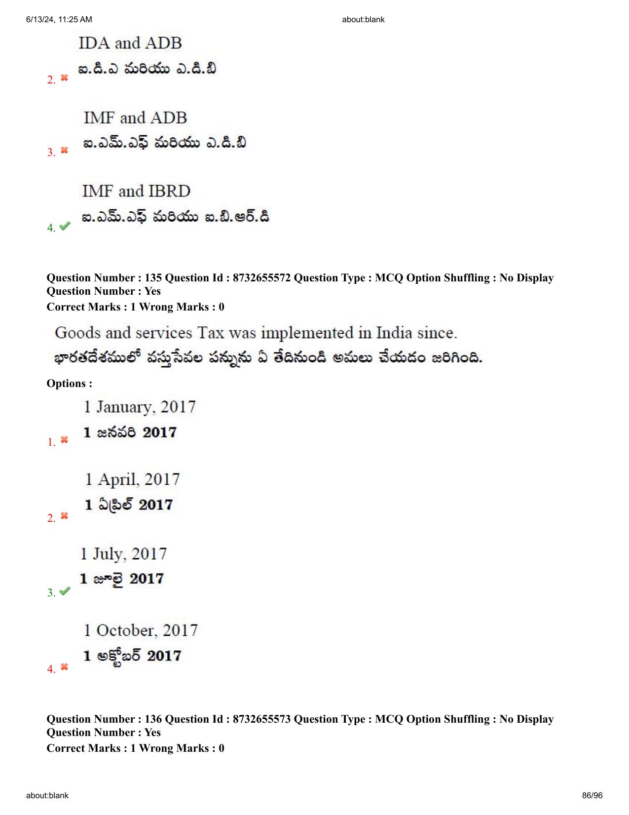 AP EDCET 2024 Social Studies Question Paper with Answer Key (English) - Page 86