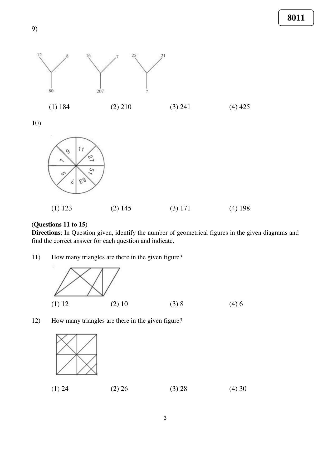 Puducherry NMMS 2023 Question Paper - Page 4