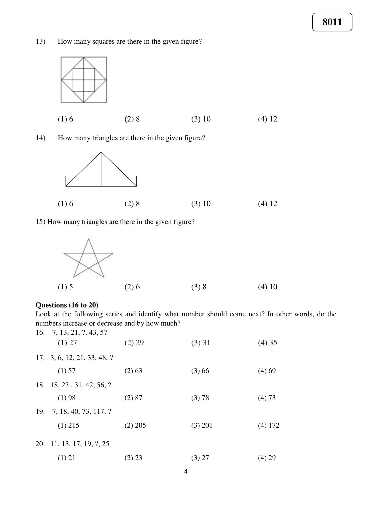 Puducherry NMMS 2023 Question Paper - Page 5