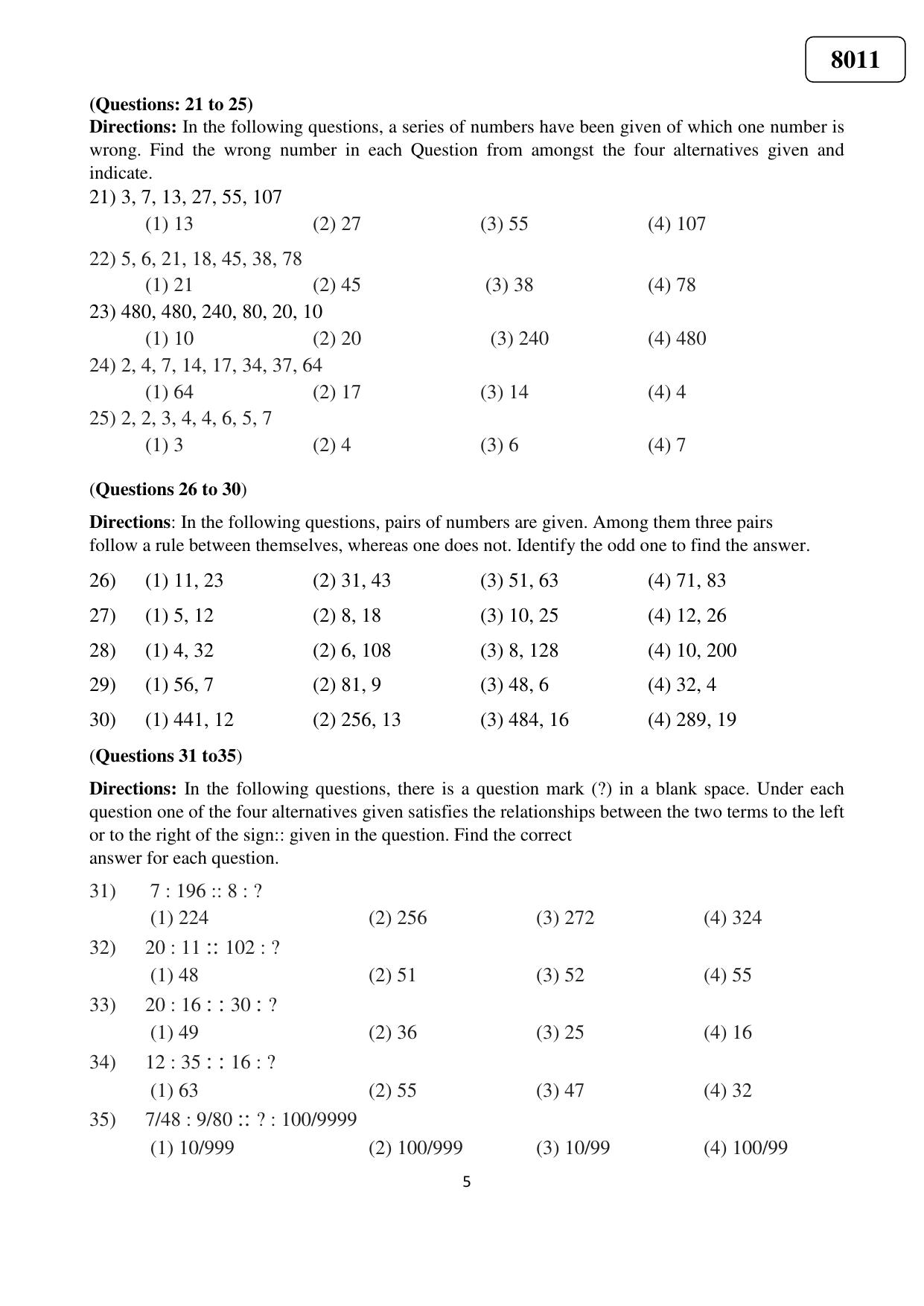 Puducherry NMMS 2023 Question Paper - Page 6