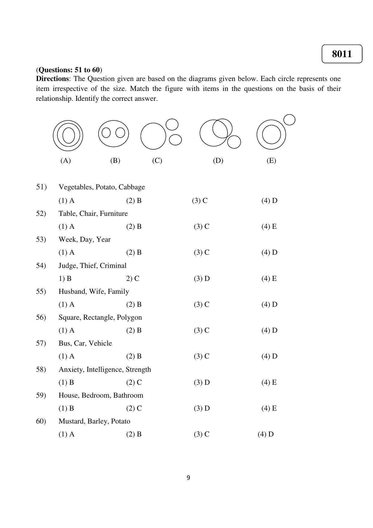 Puducherry NMMS 2023 Question Paper - Page 10