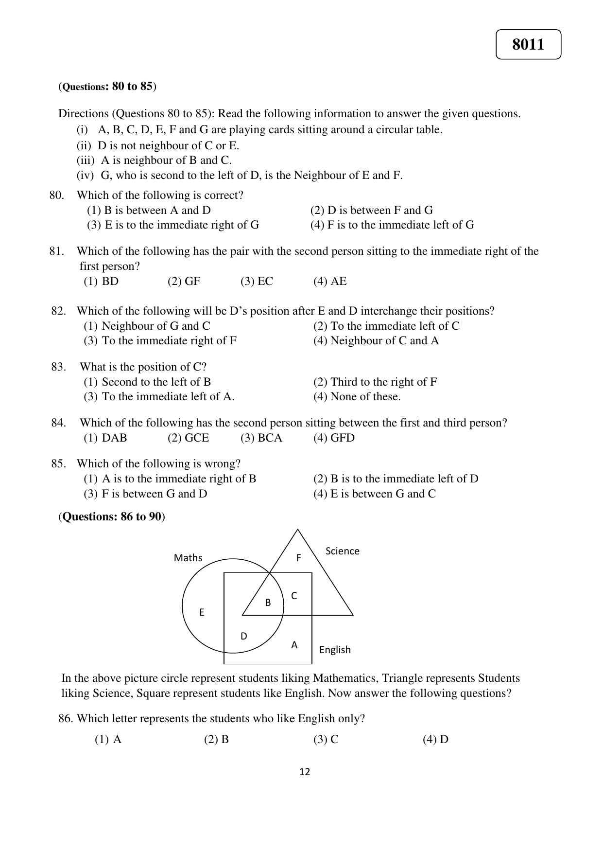 Puducherry NMMS 2023 Question Paper - Page 13