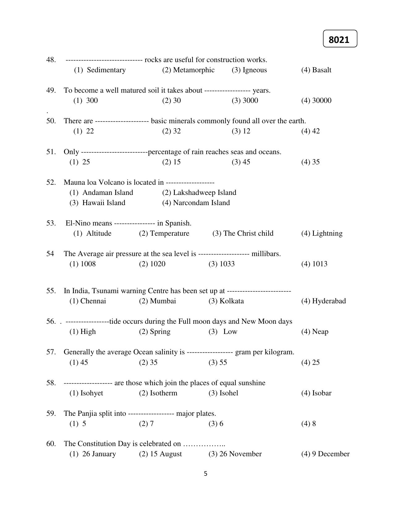 Puducherry NMMS 2023 Question Paper - Page 21