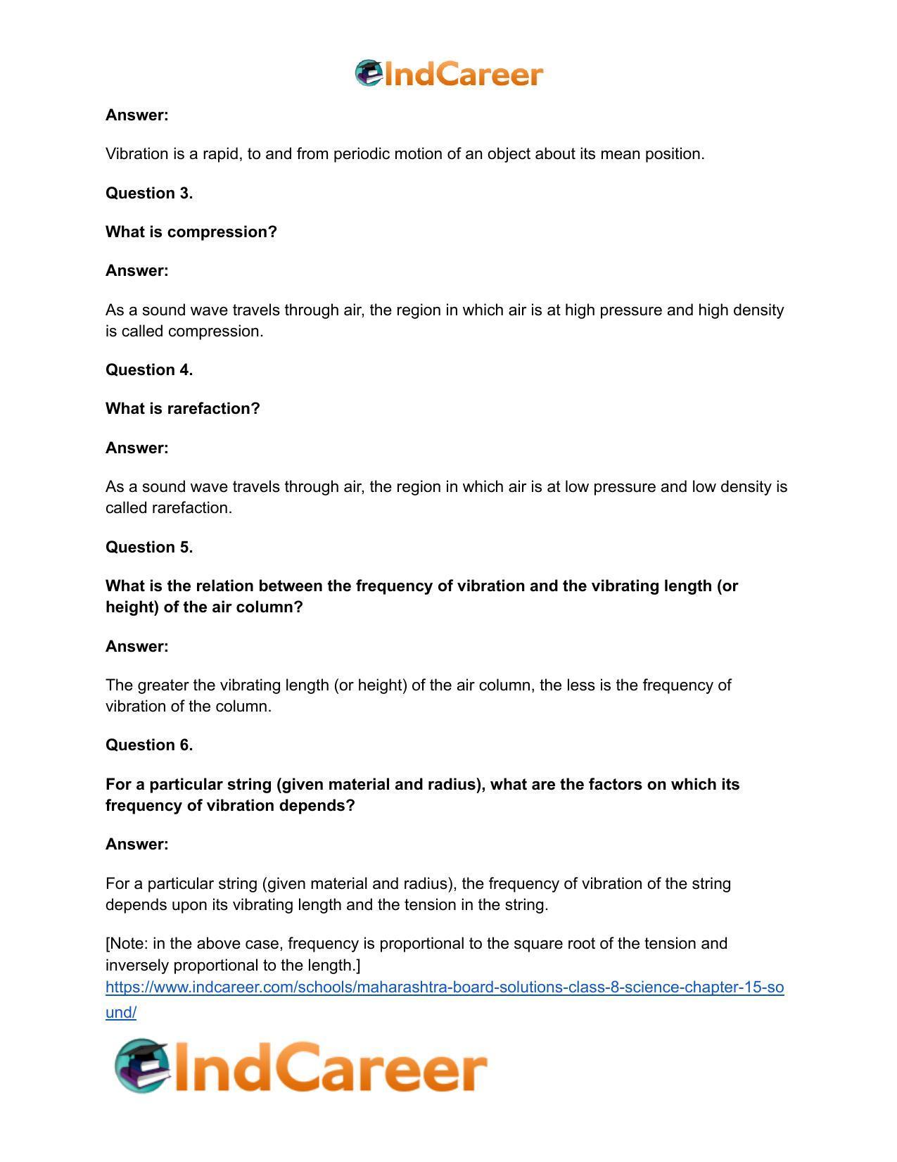 Maharashtra Board Solutions Class 8-Science: Chapter 15- Sound - Page 13
