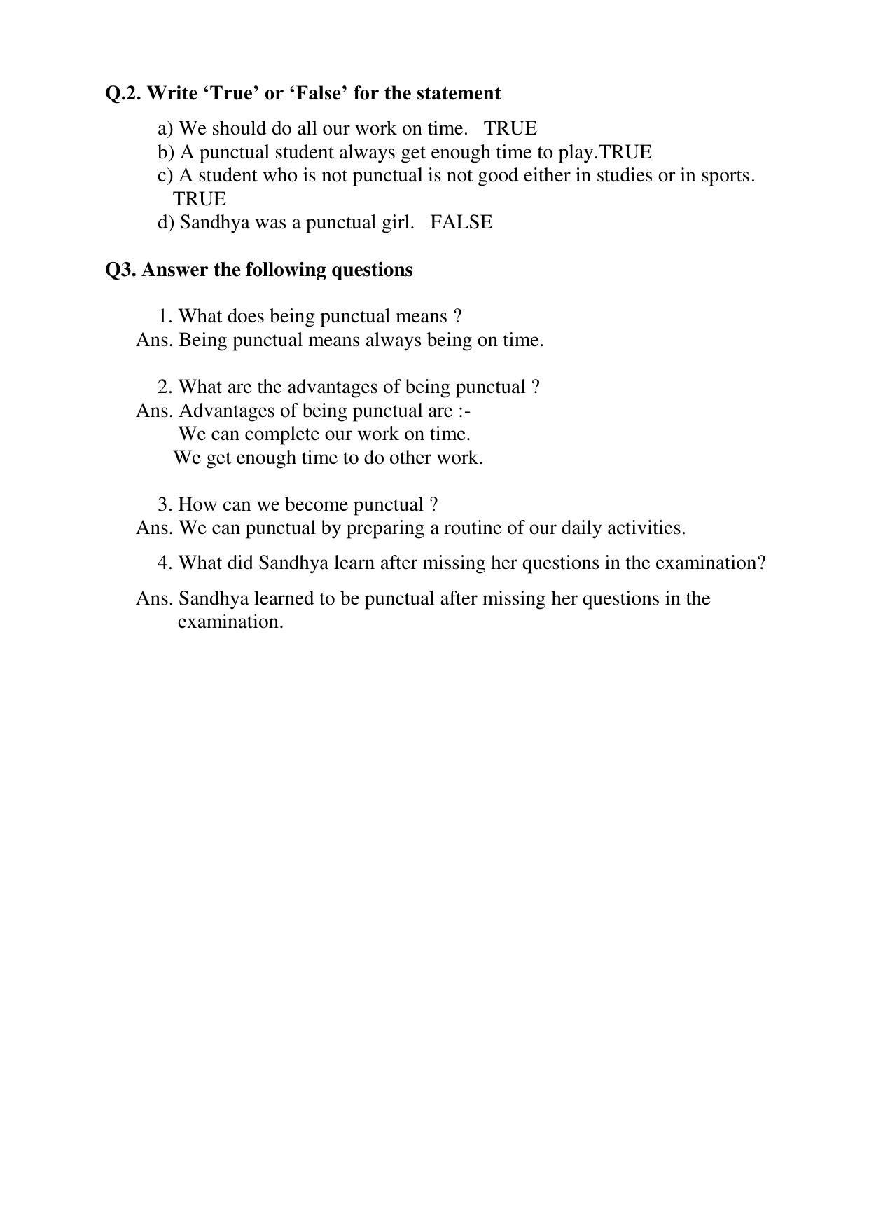 Worksheet for Class 2 Moral Science Assignment 2 - Page 2