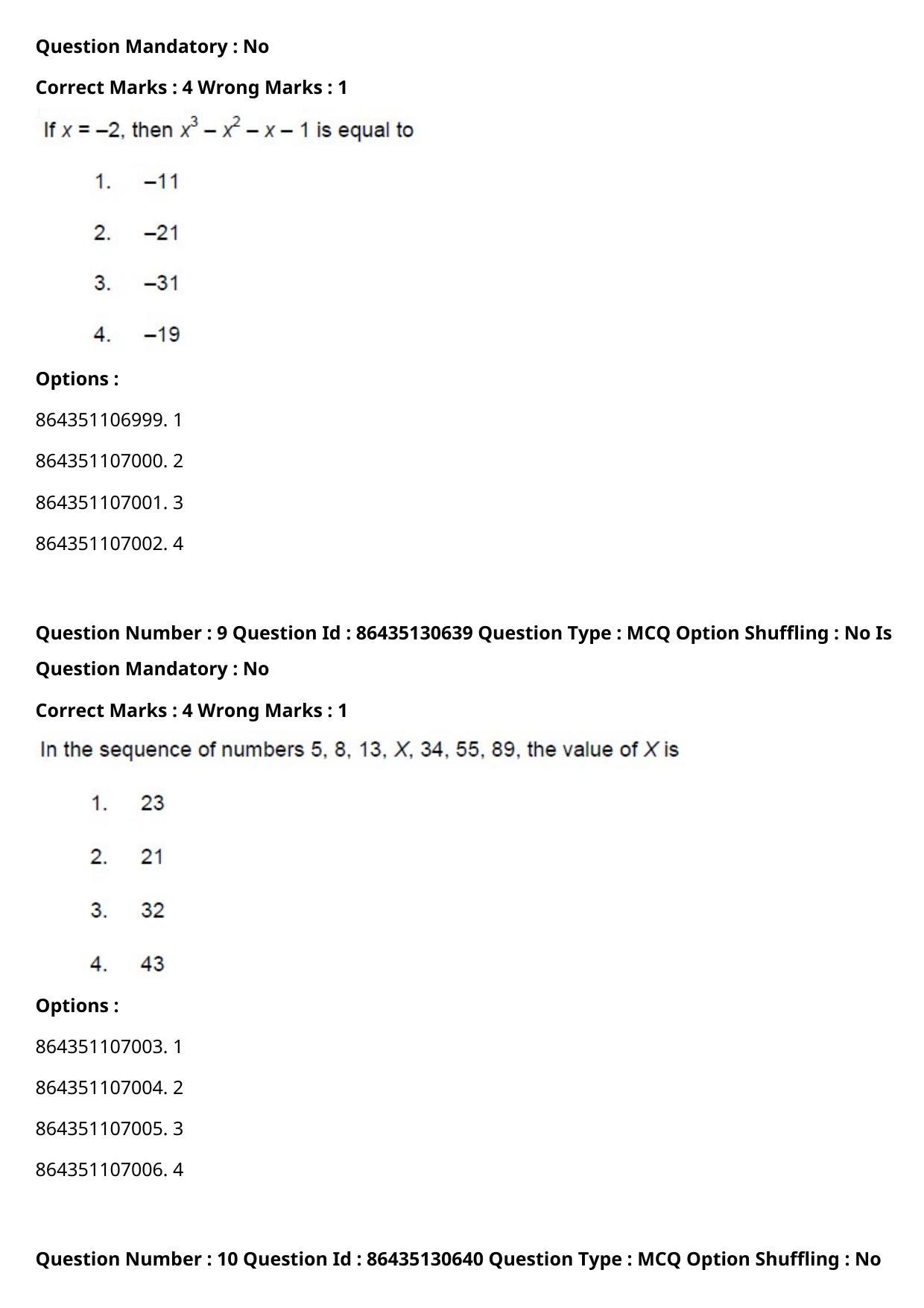  CUET PG 2021 PGQP40 Question Paper - Page 6