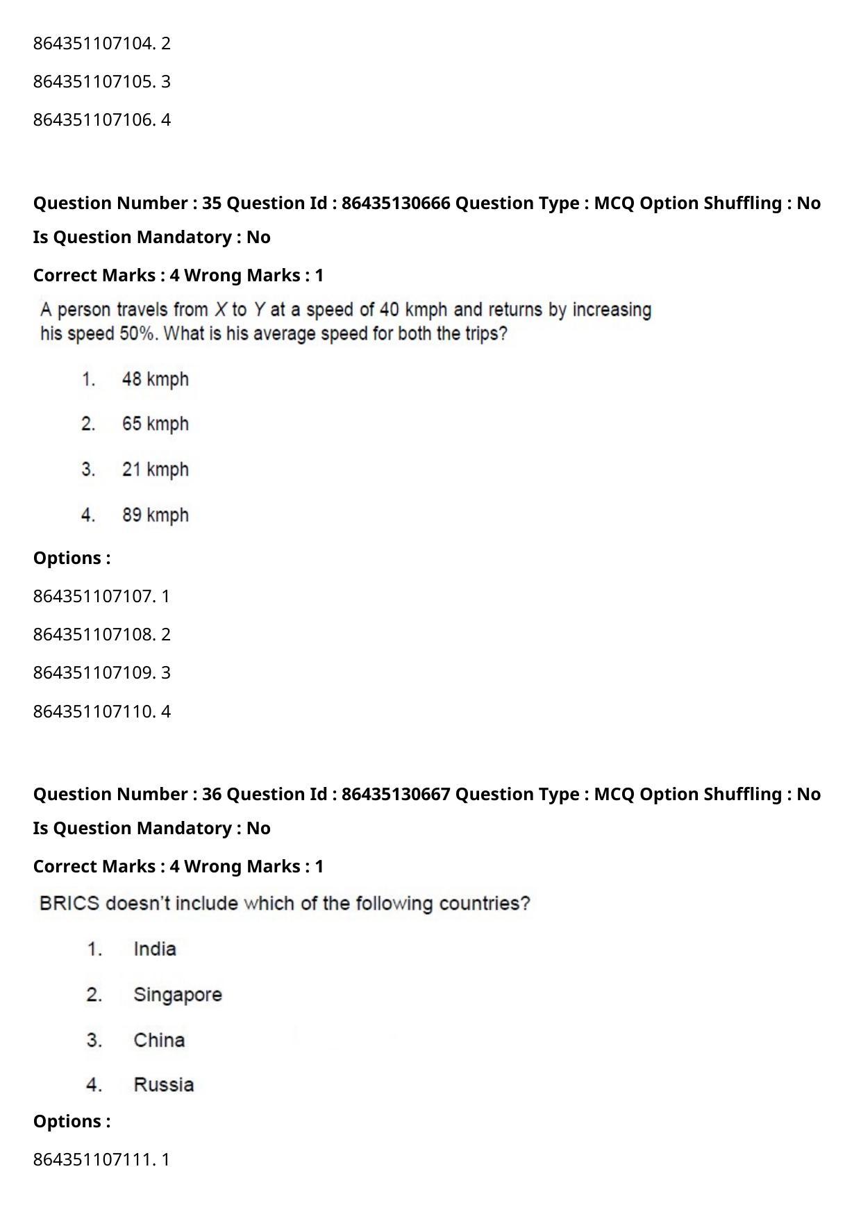  CUET PG 2021 PGQP40 Question Paper - Page 22