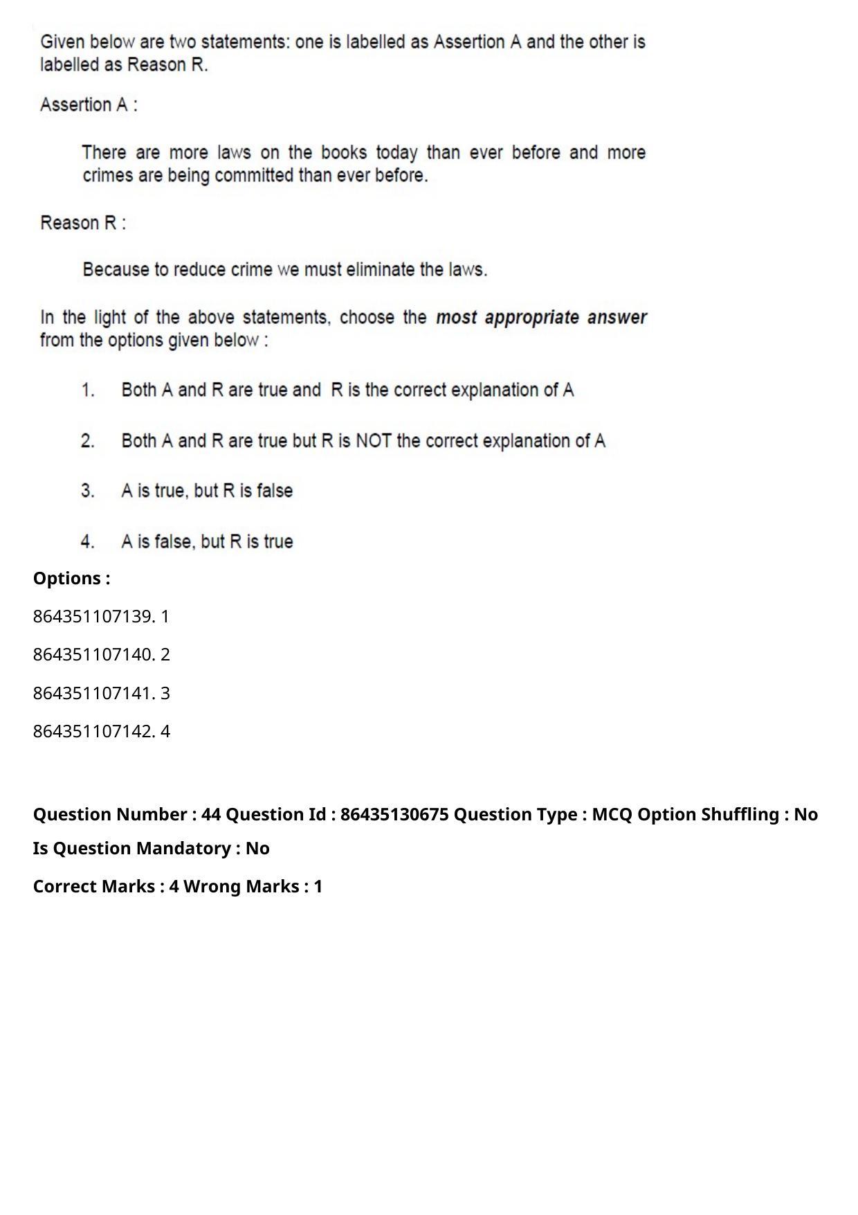  CUET PG 2021 PGQP40 Question Paper - Page 28